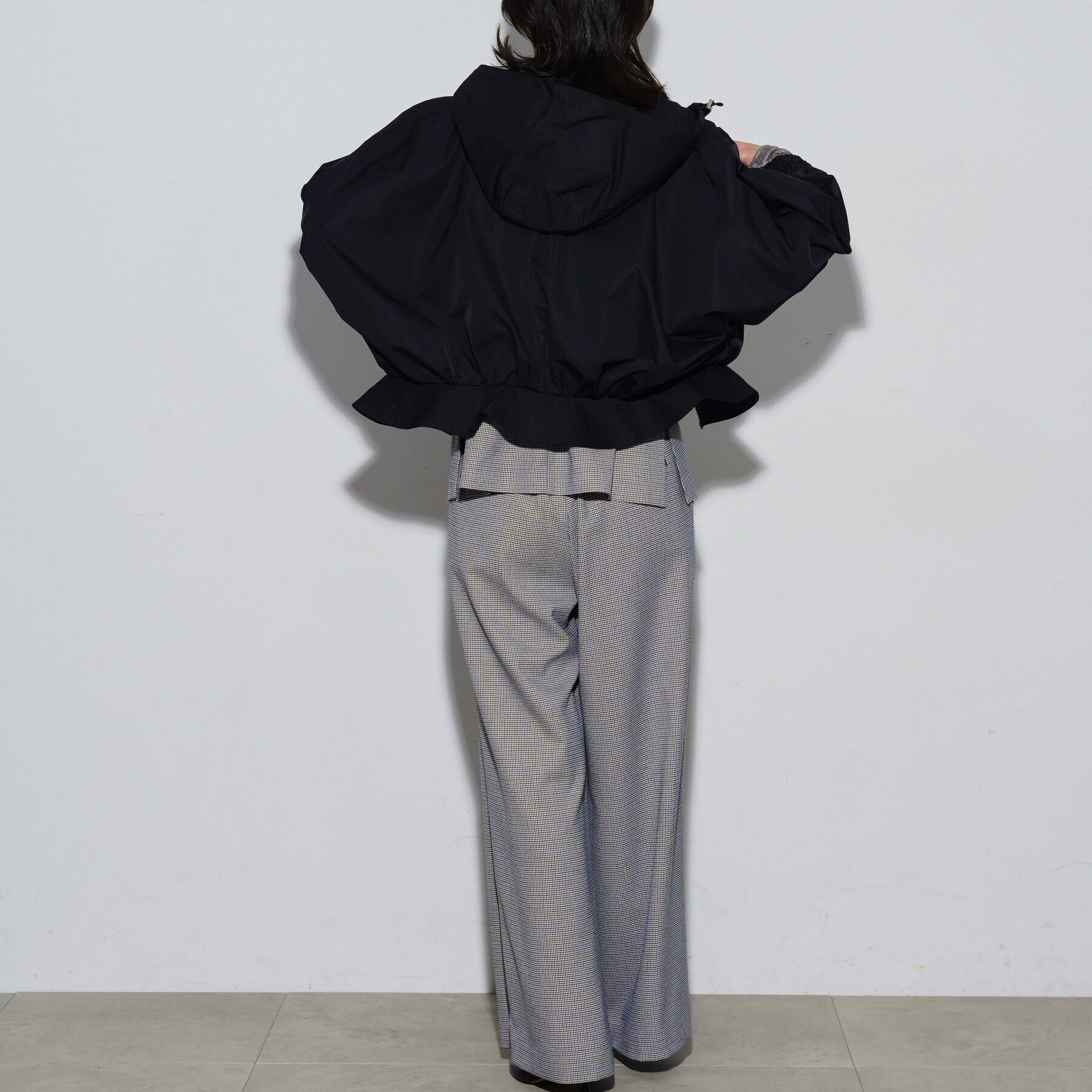 GALLEST「ドルマンスリーブフーディブルゾン」|ブルゾン・スタジャン|