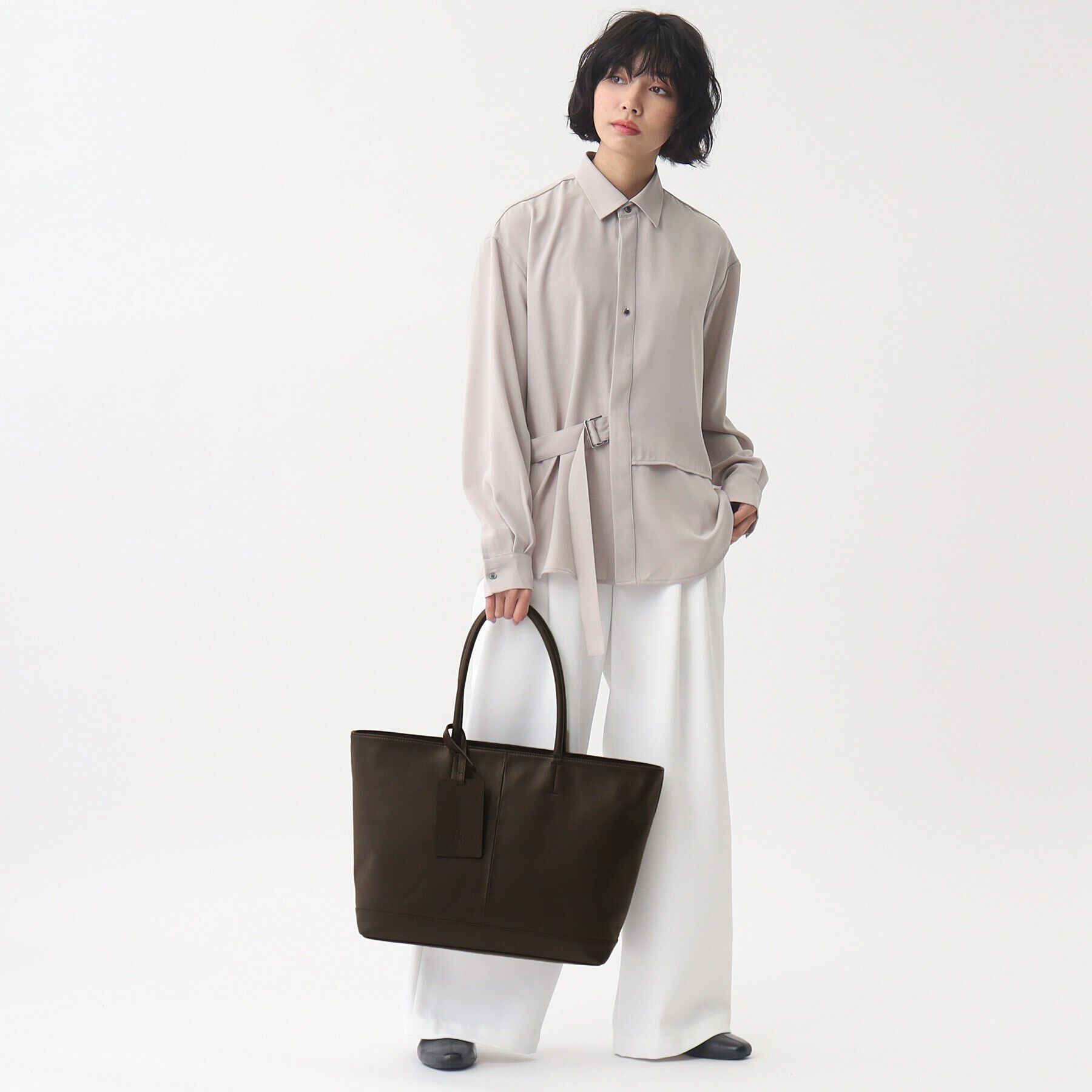 tk.TAKEO KIKUCHI「【WEB限定】レザートートバッグ」|トートバッグ|