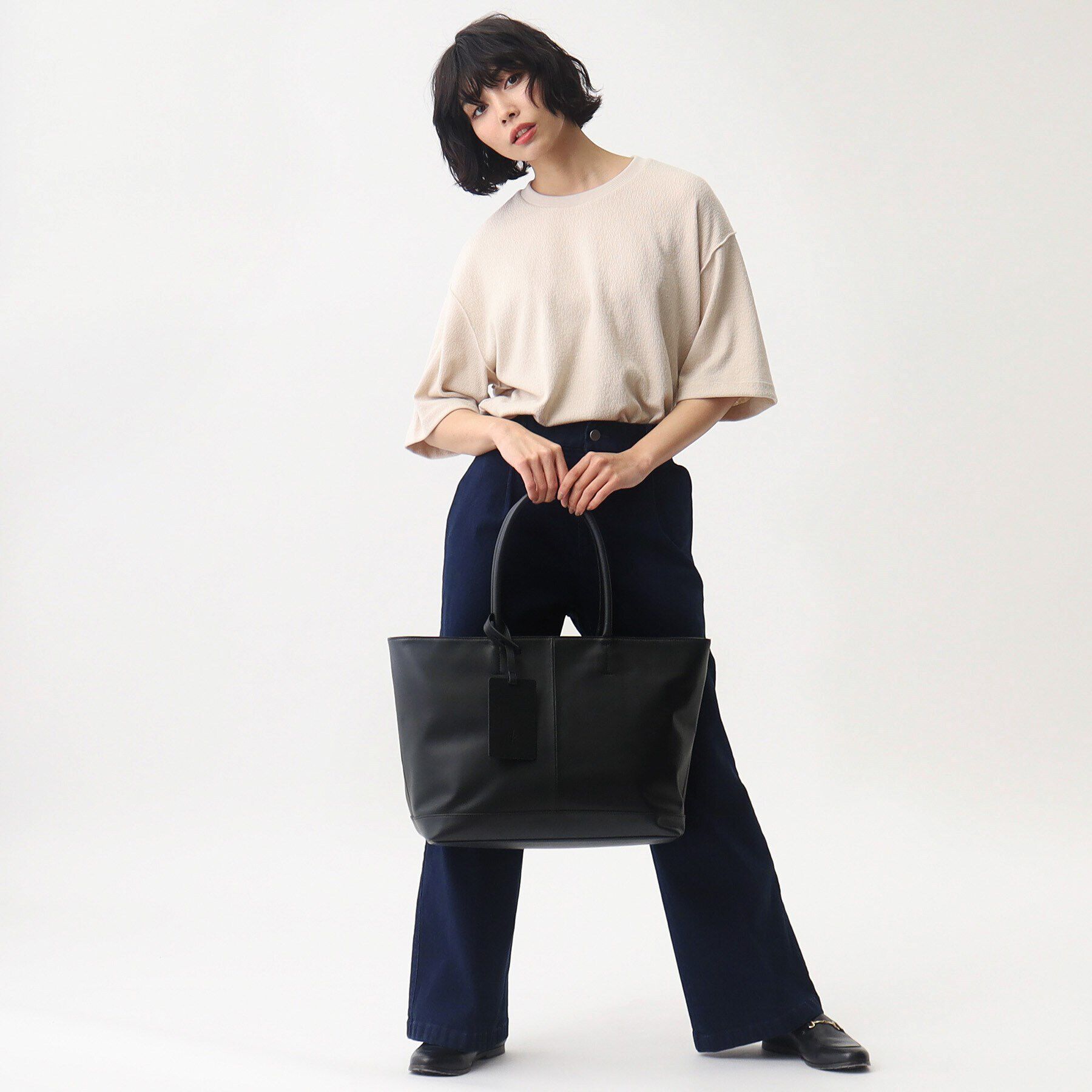 tk.TAKEO KIKUCHI「【WEB限定】レザートートバッグ」|トートバッグ|