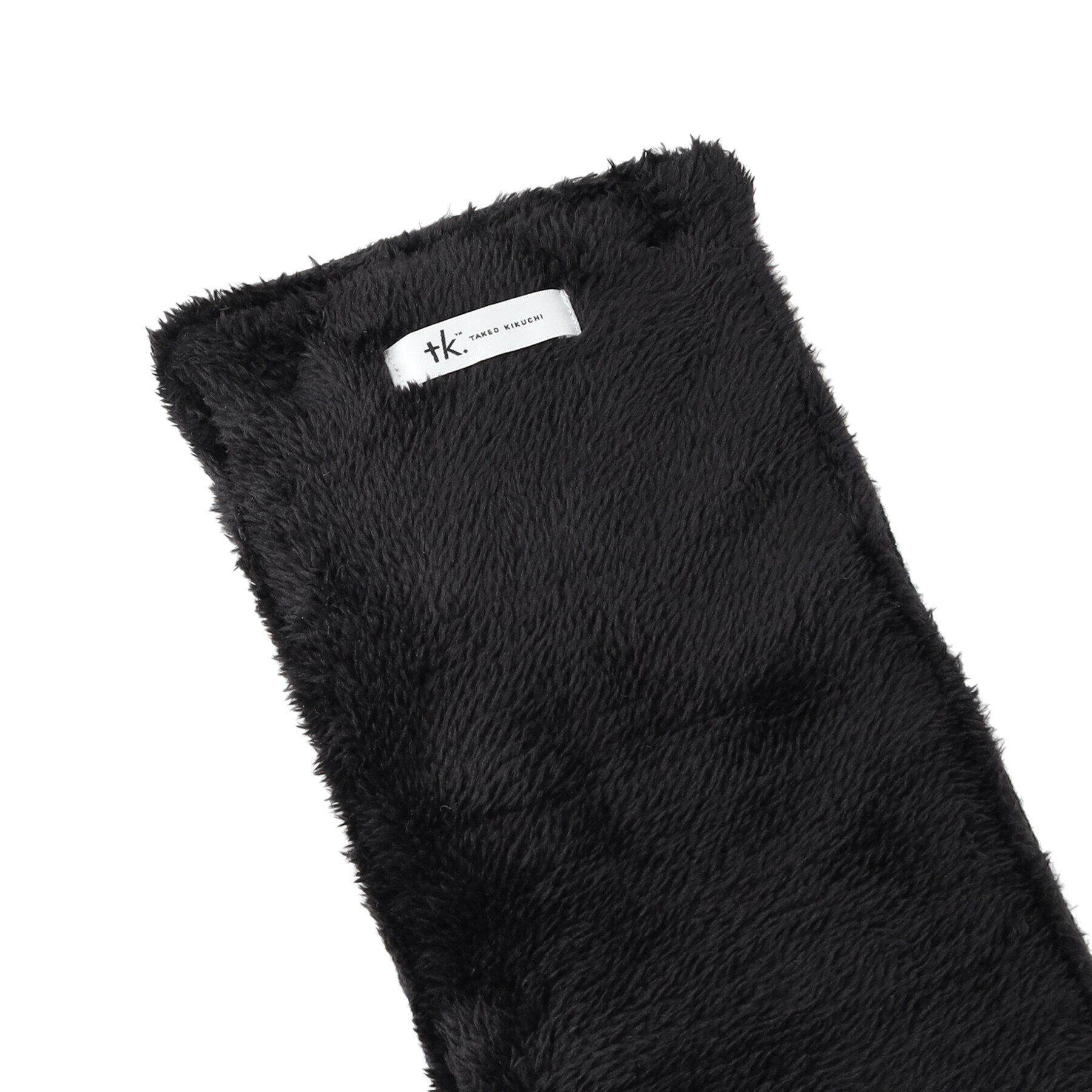 tk.TAKEO KIKUCHI「ハリスツイード生地使用 ネックウォーマー マフラー ／ Harris Tweed」|スヌード|