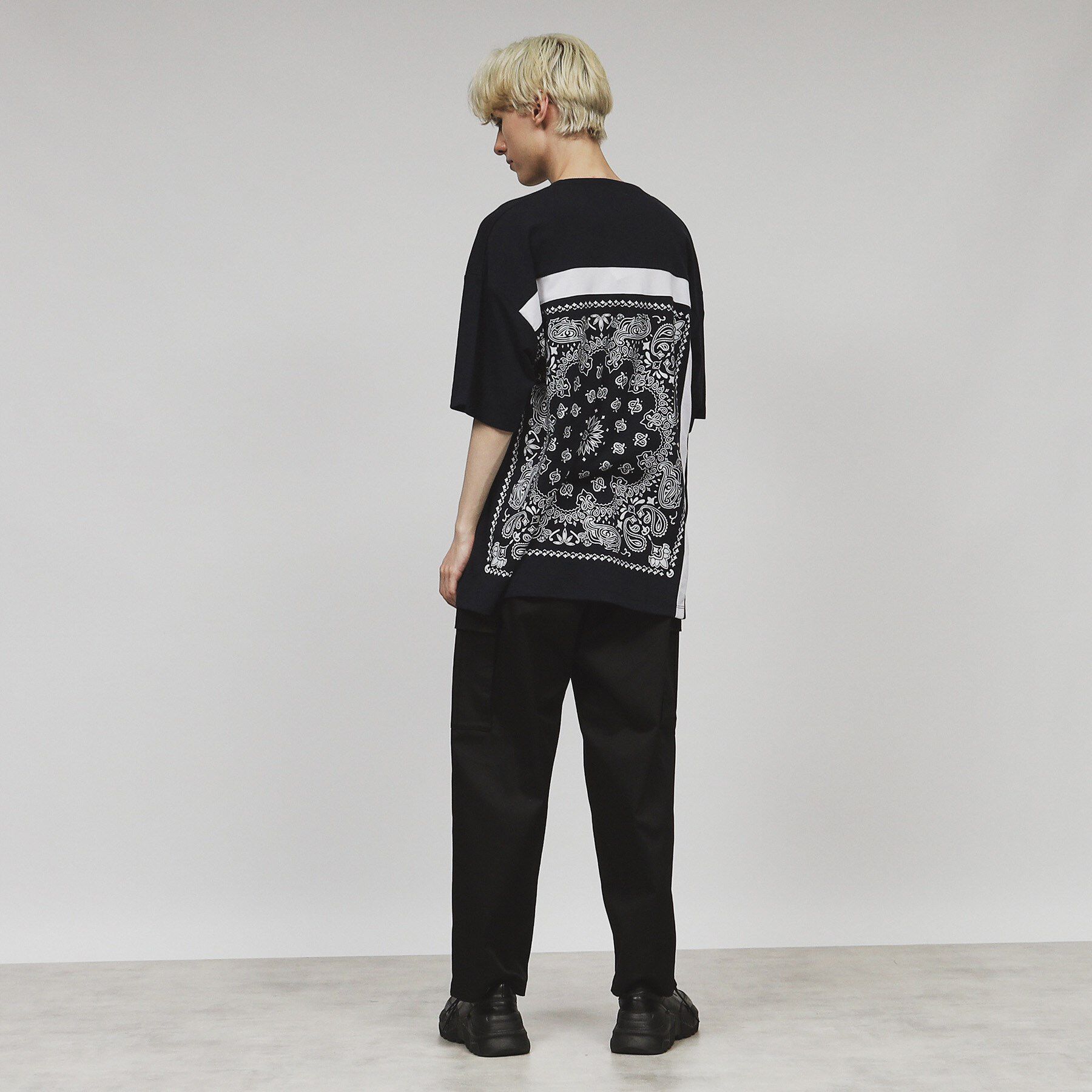 tk.TAKEO KIKUCHI「バンダナ キリカエTシャツ」|Tシャツ・カットソー|