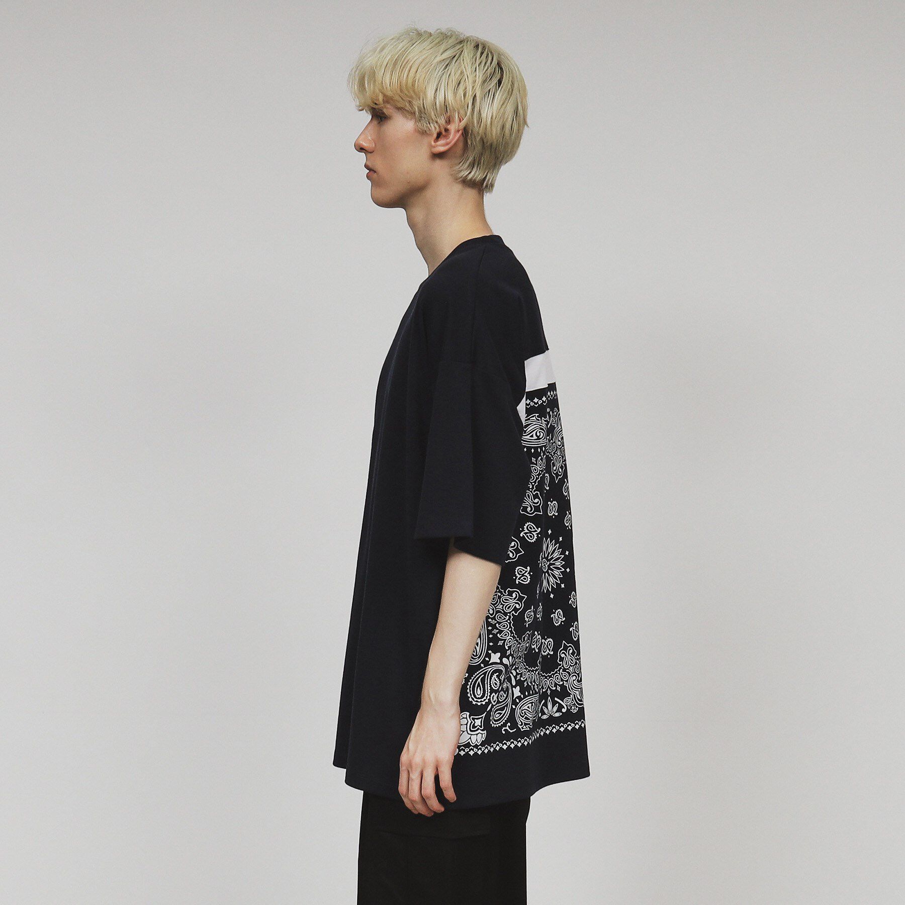 tk.TAKEO KIKUCHI「バンダナ キリカエTシャツ」|Tシャツ・カットソー|