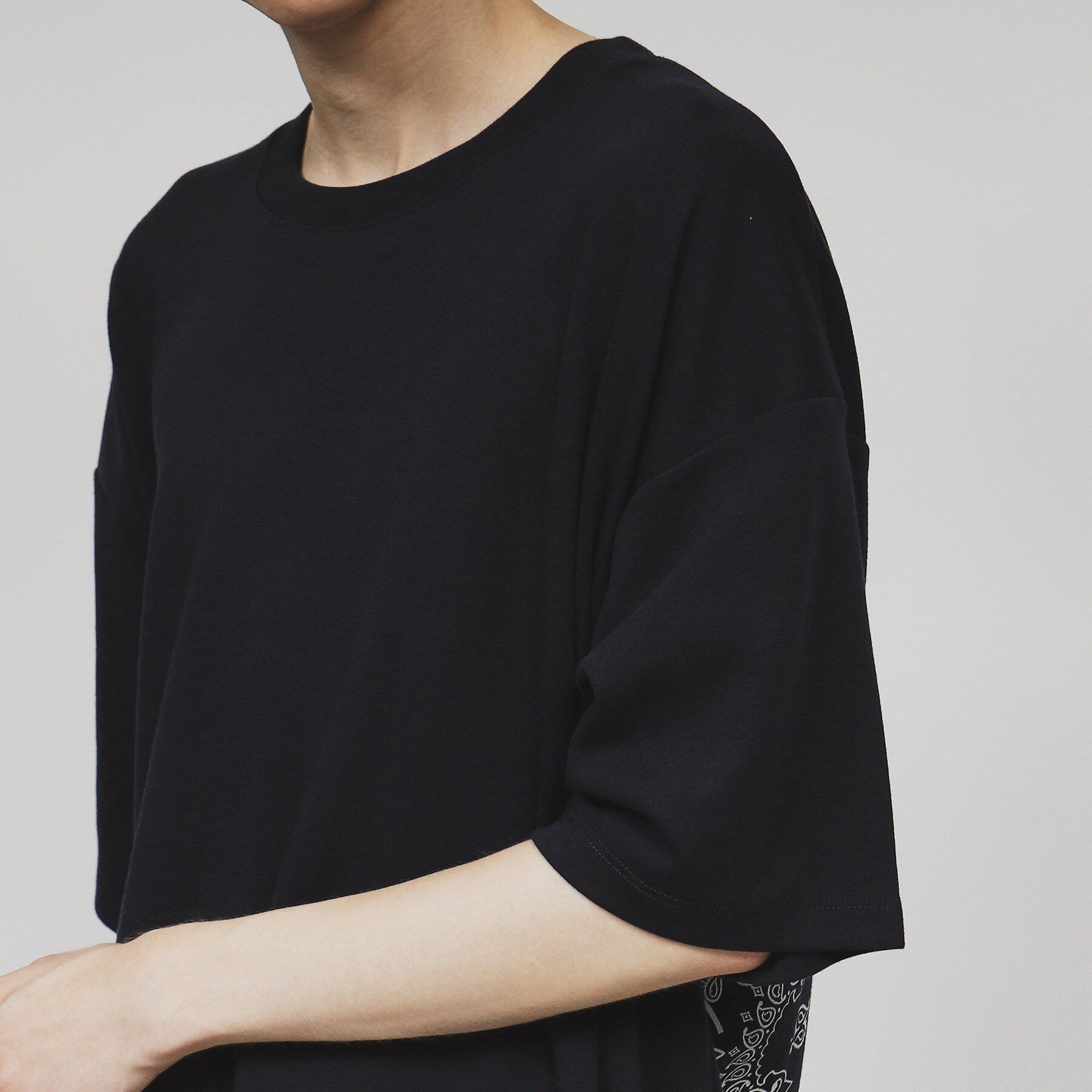 tk.TAKEO KIKUCHI「バンダナ キリカエTシャツ」|Tシャツ・カットソー|