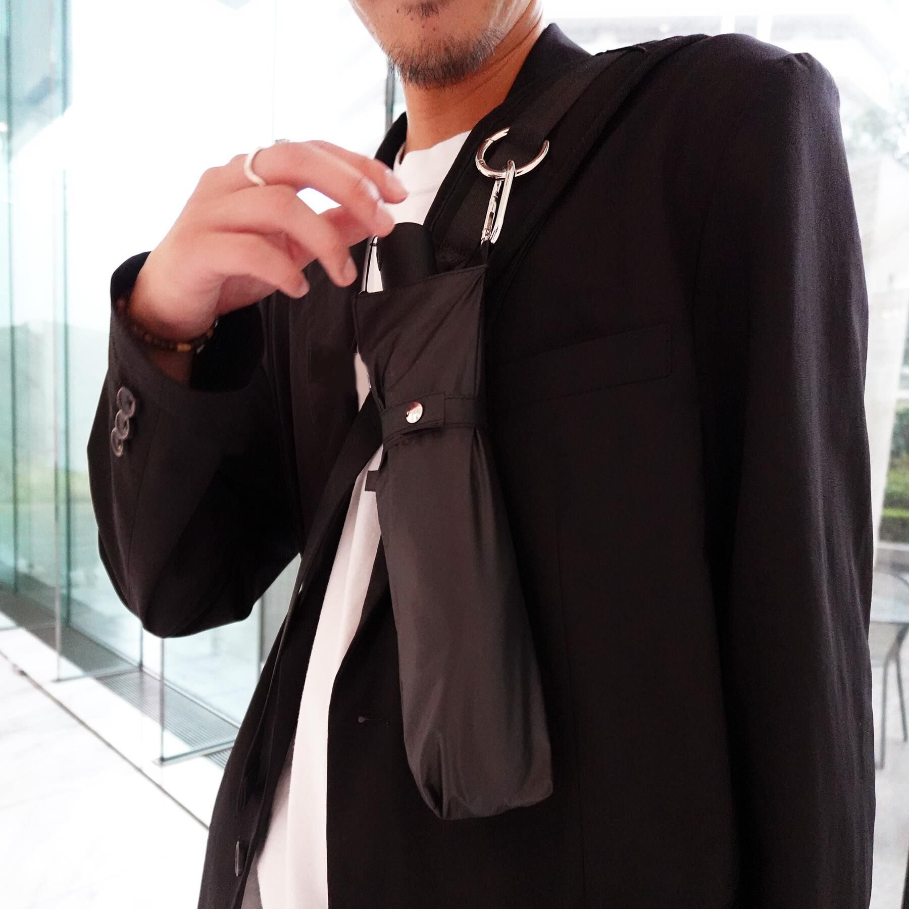 tk.TAKEO KIKUCHI「晴雨兼用折りたたみ傘／オリジナルカラビナ付」|傘|