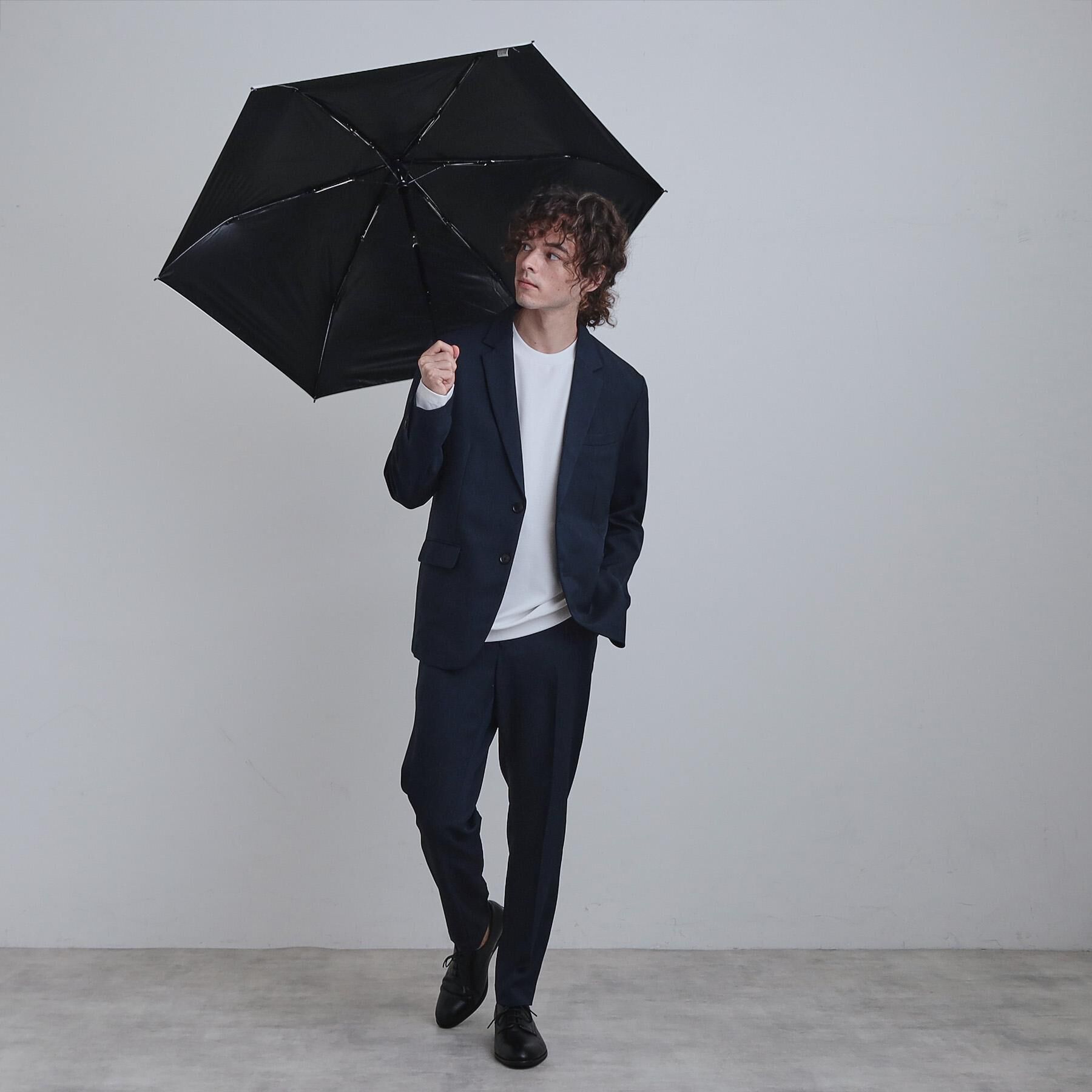 tk.TAKEO KIKUCHI「晴雨兼用折りたたみ傘／オリジナルカラビナ付」|傘|