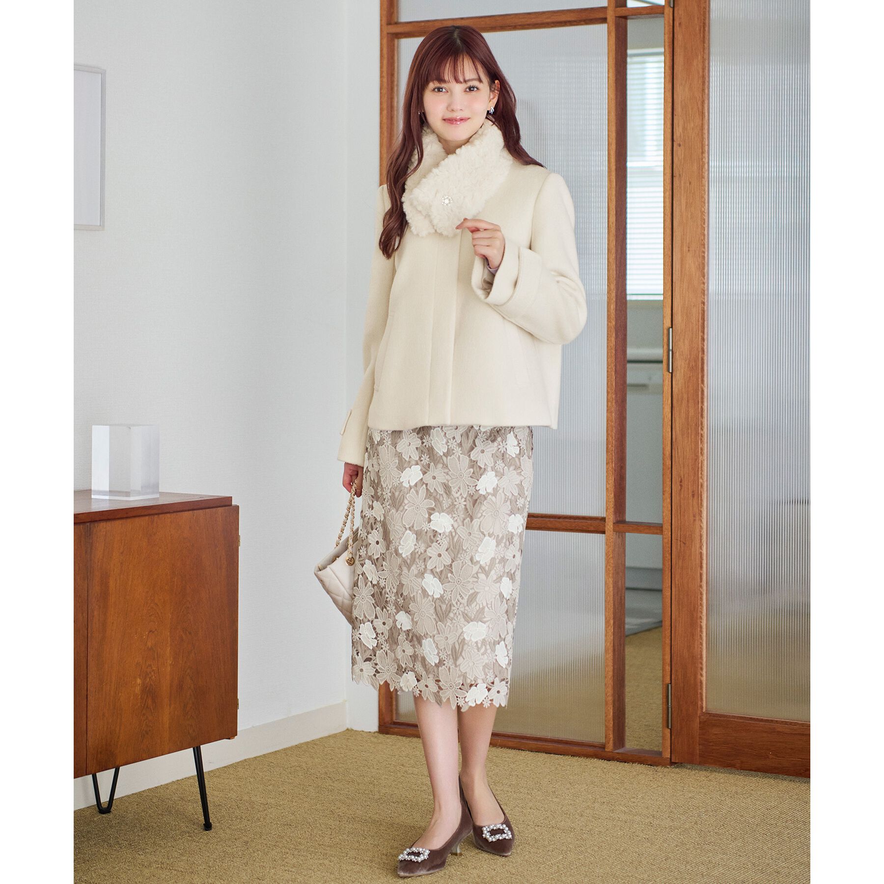 index「パール調ビジューパンプス」|パンプス|