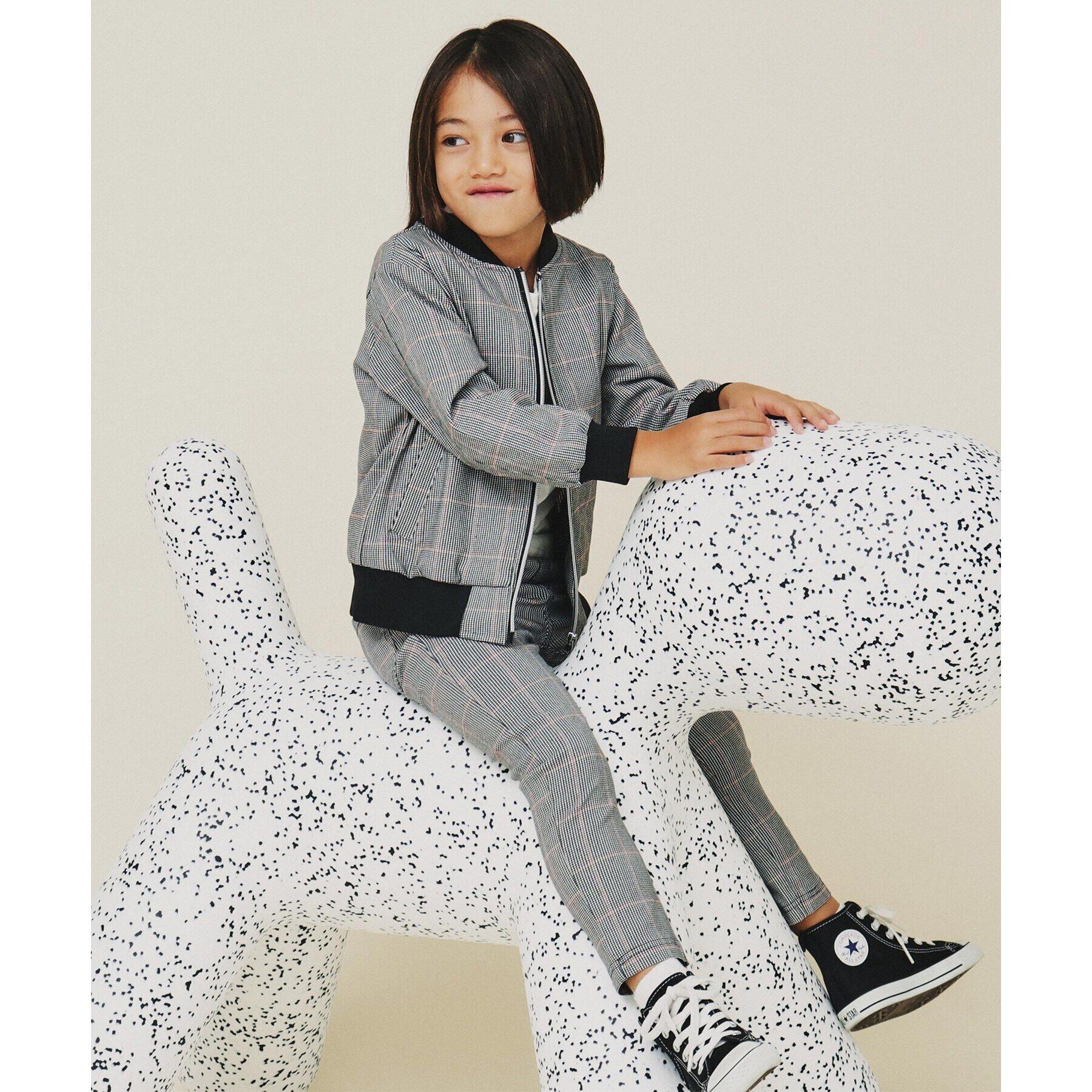 THE SHOP TK「【120－160】リブブルゾン/洗濯機OK」|ブルゾン・スタジャン|