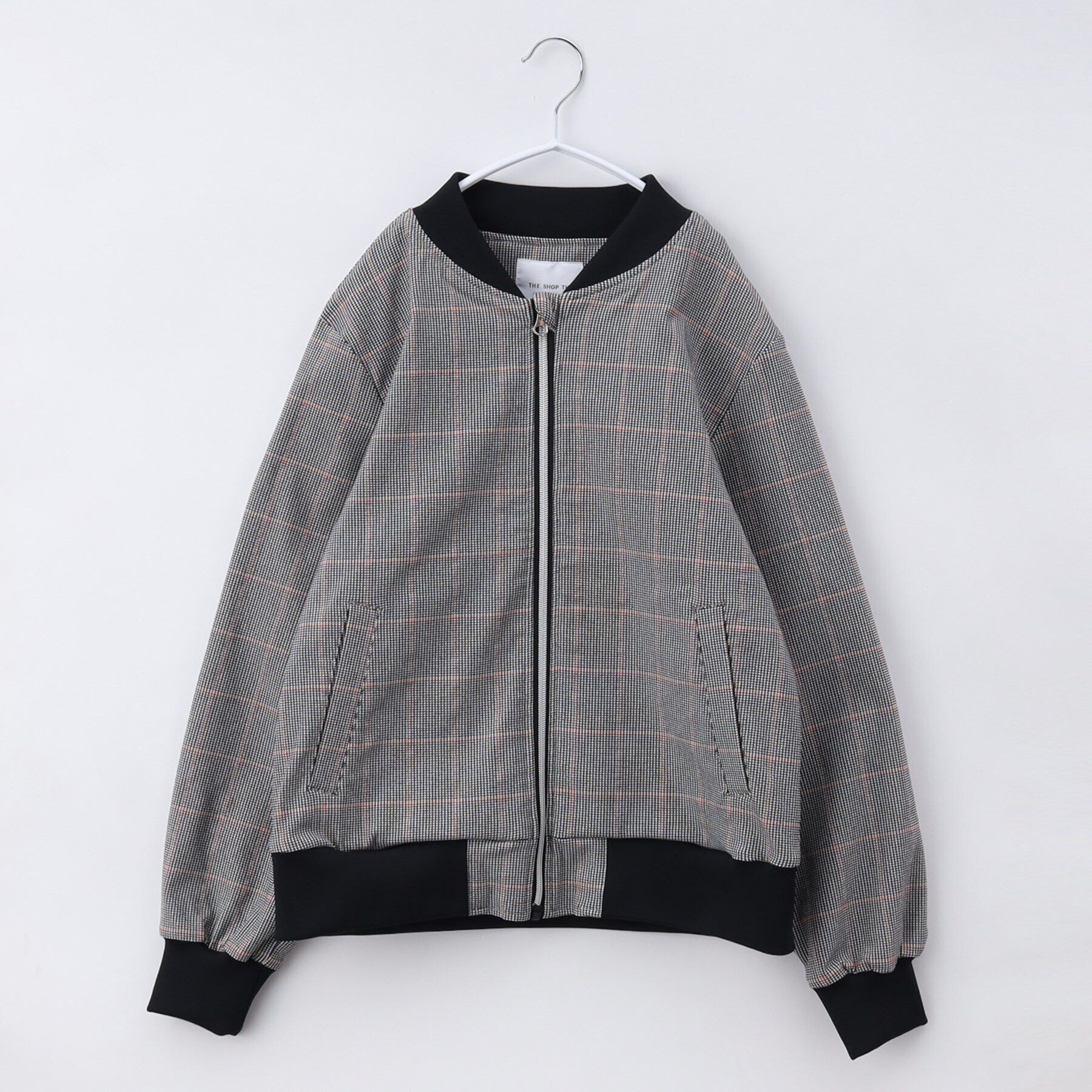 THE SHOP TK「【120－160】リブブルゾン/洗濯機OK」|ブルゾン・スタジャン|