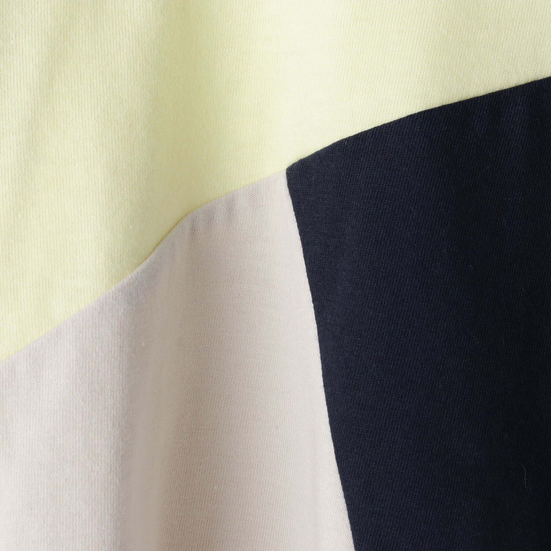 THE SHOP TK「【100-150】斜めブロッキング長袖Tシャツ/洗濯機OK」|Tシャツ・カットソー|