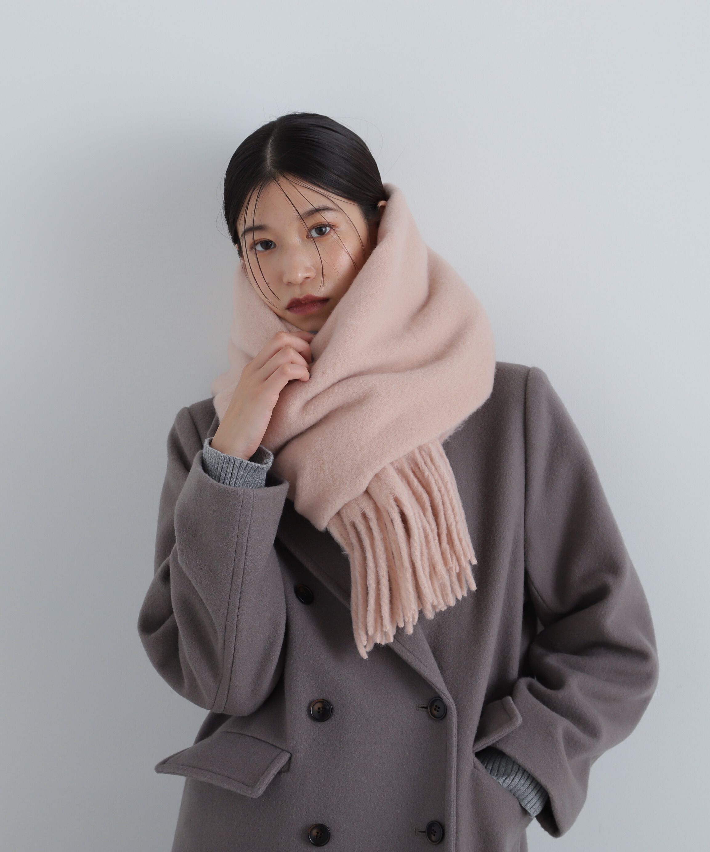  「フリンジストール」|マフラー|