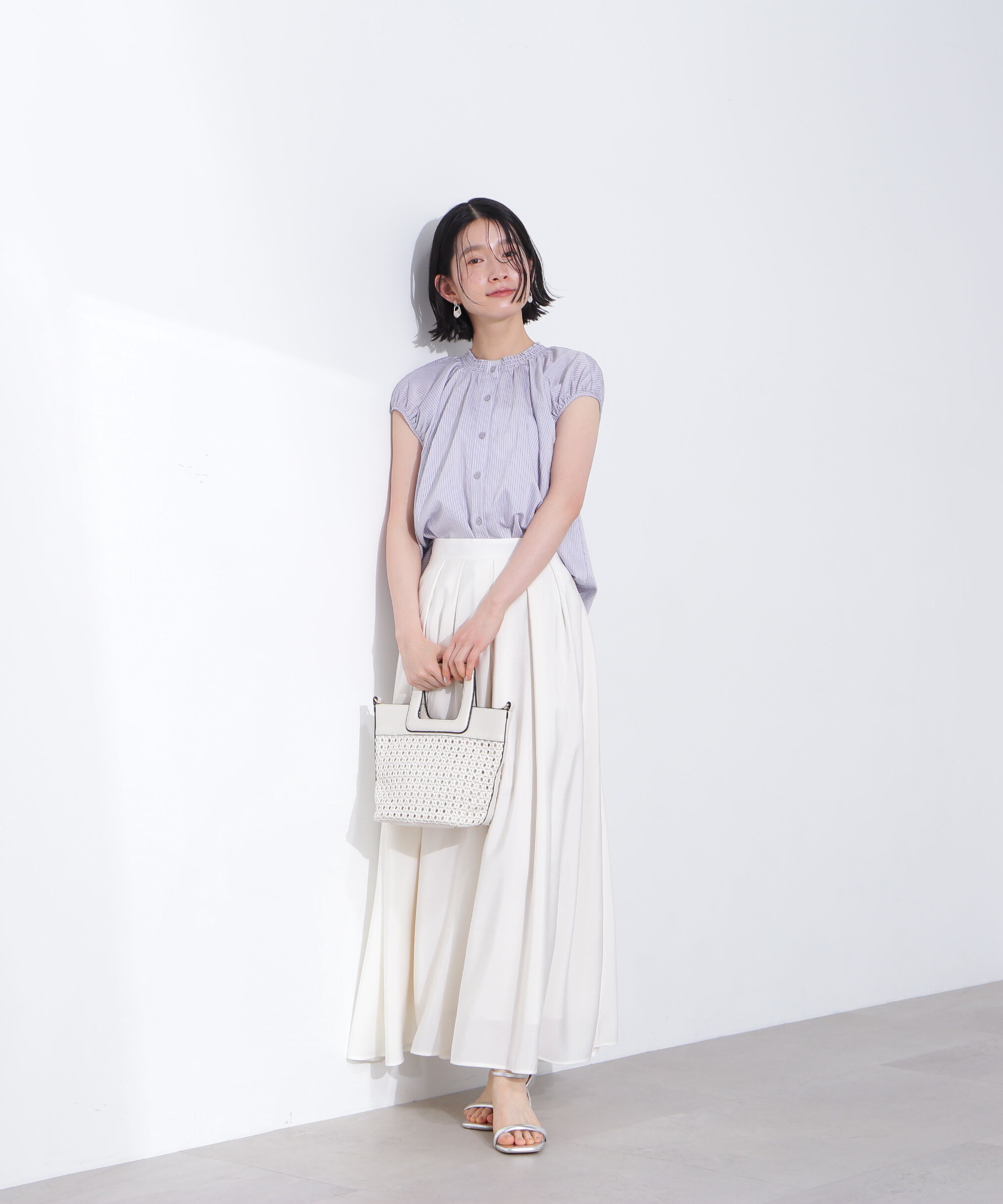  「シアータックフレアスカート」|スカート|