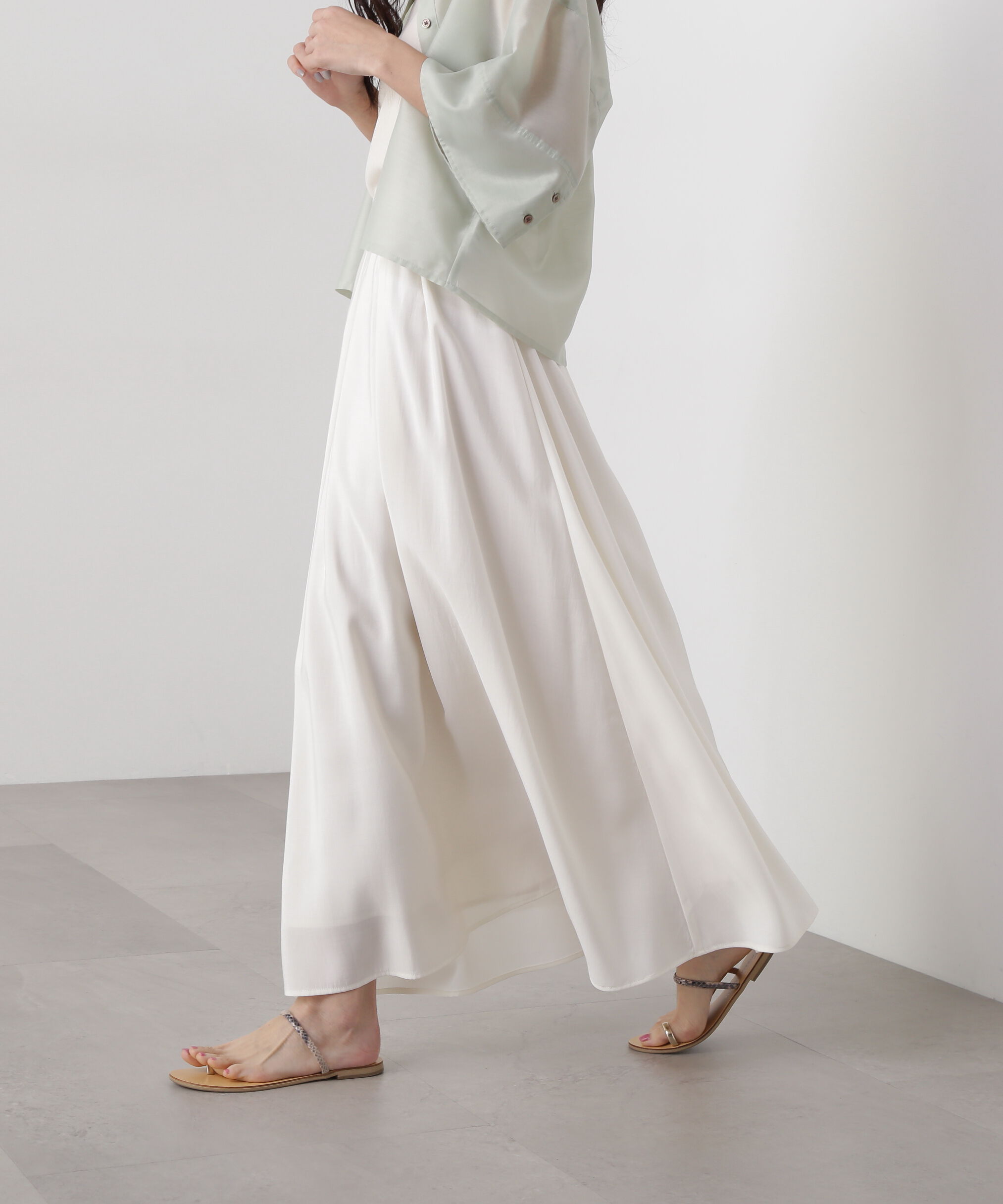  「シアータックフレアスカート」|スカート|