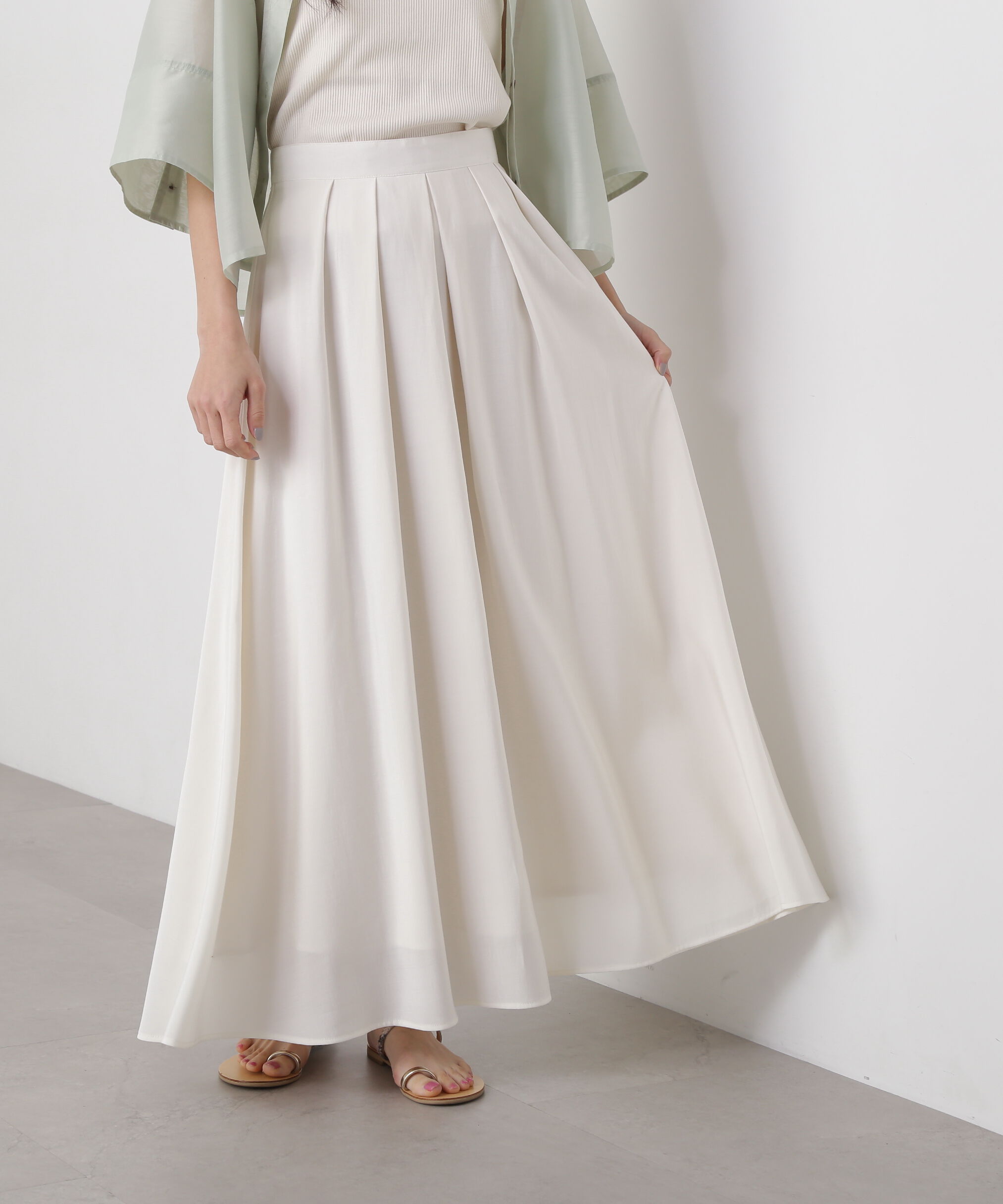  「シアータックフレアスカート」|スカート|