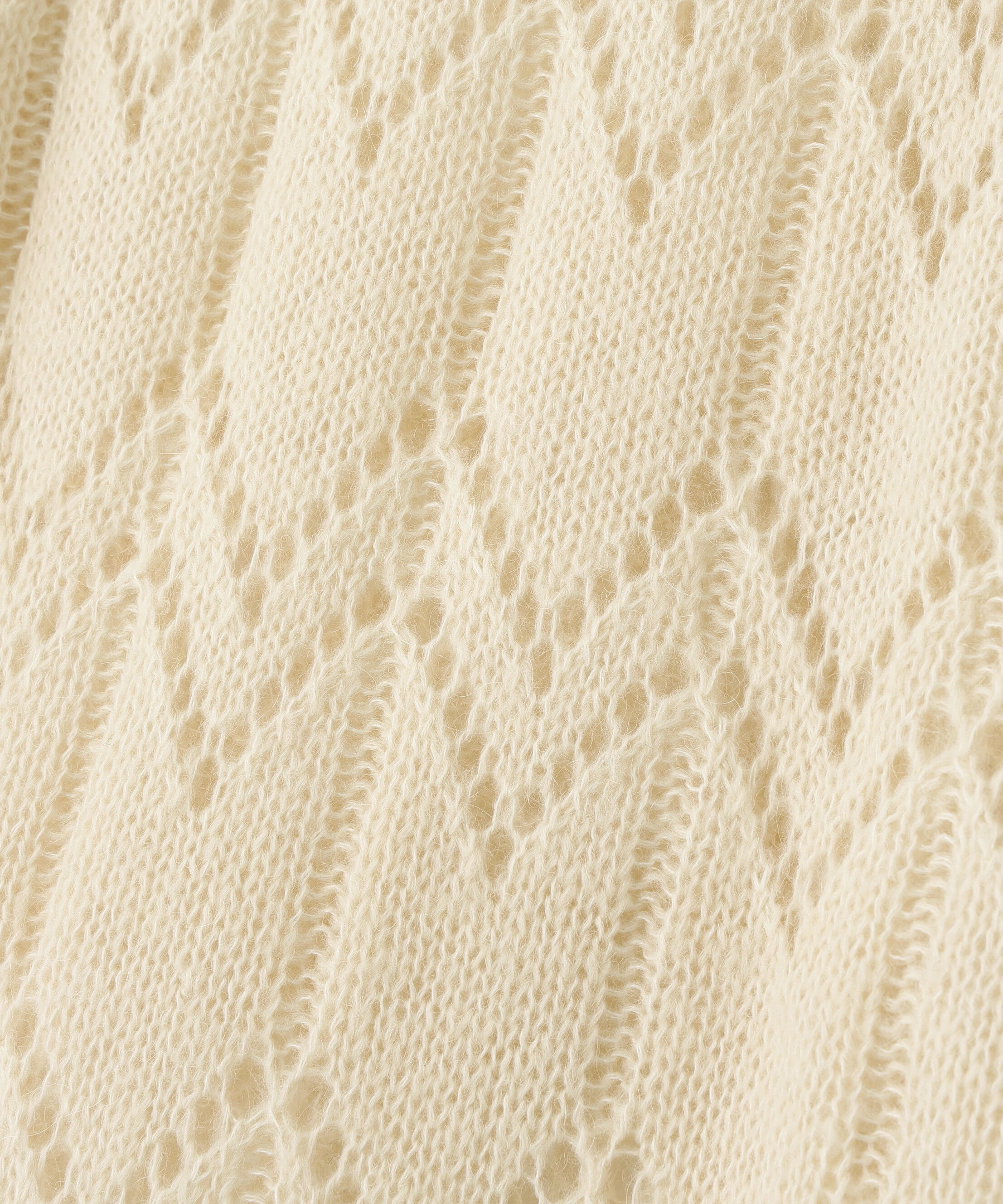  「透かし編みニットキャミワンピース」|スカート|