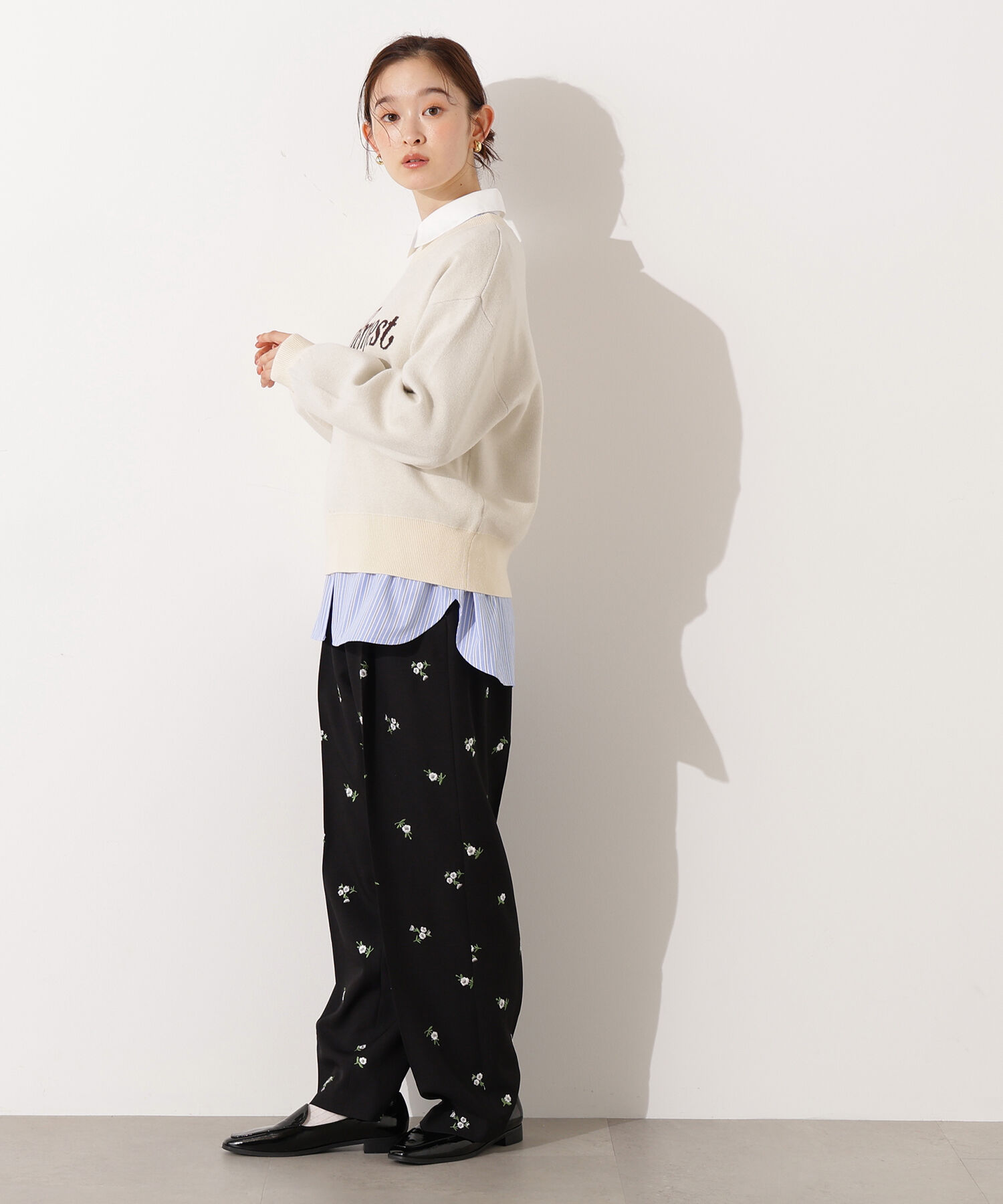  「ロゴジャガードニット」|ニット・セーター|