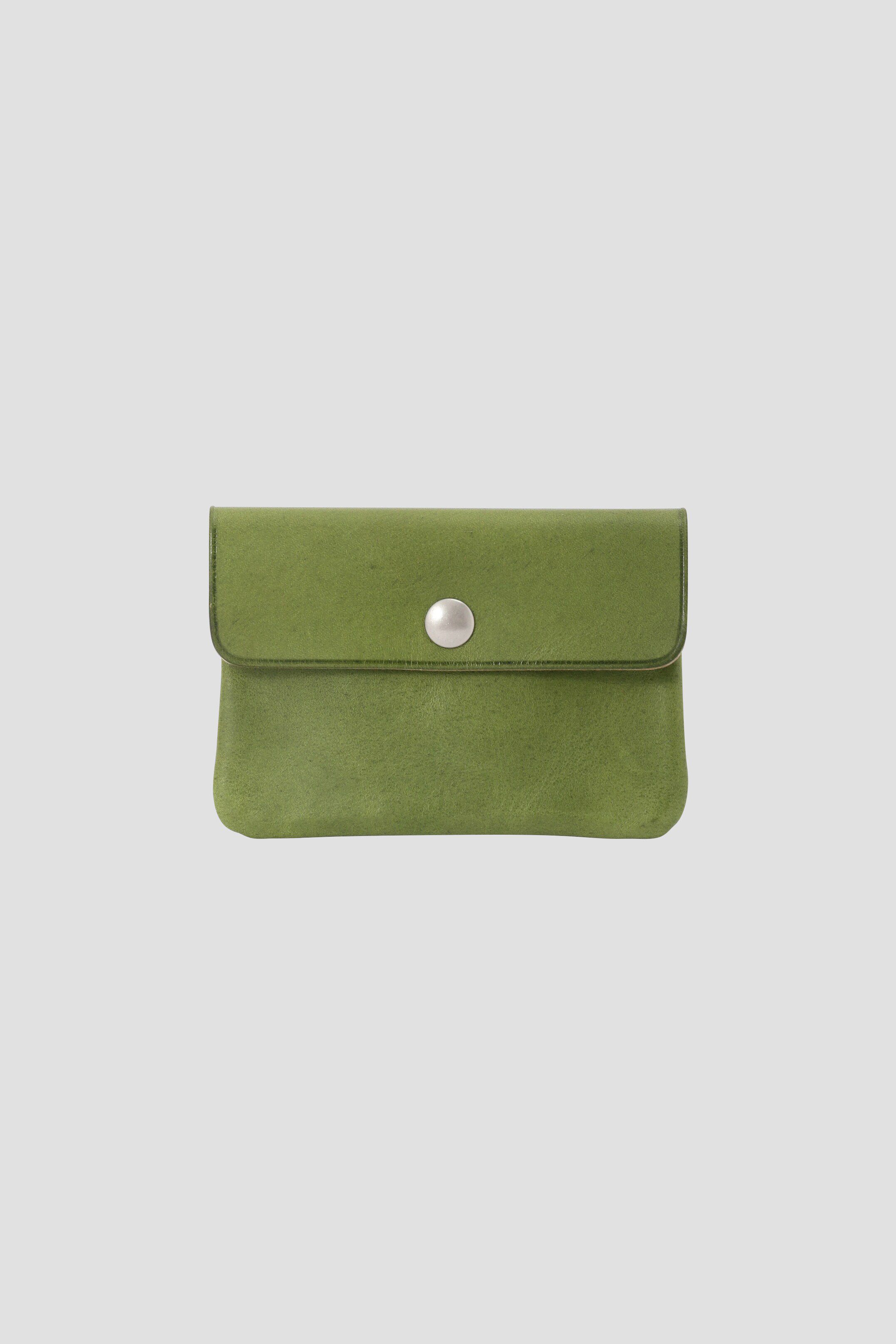 MHL.「TOUGH LEATHER」|財布|APPLE GREEN4