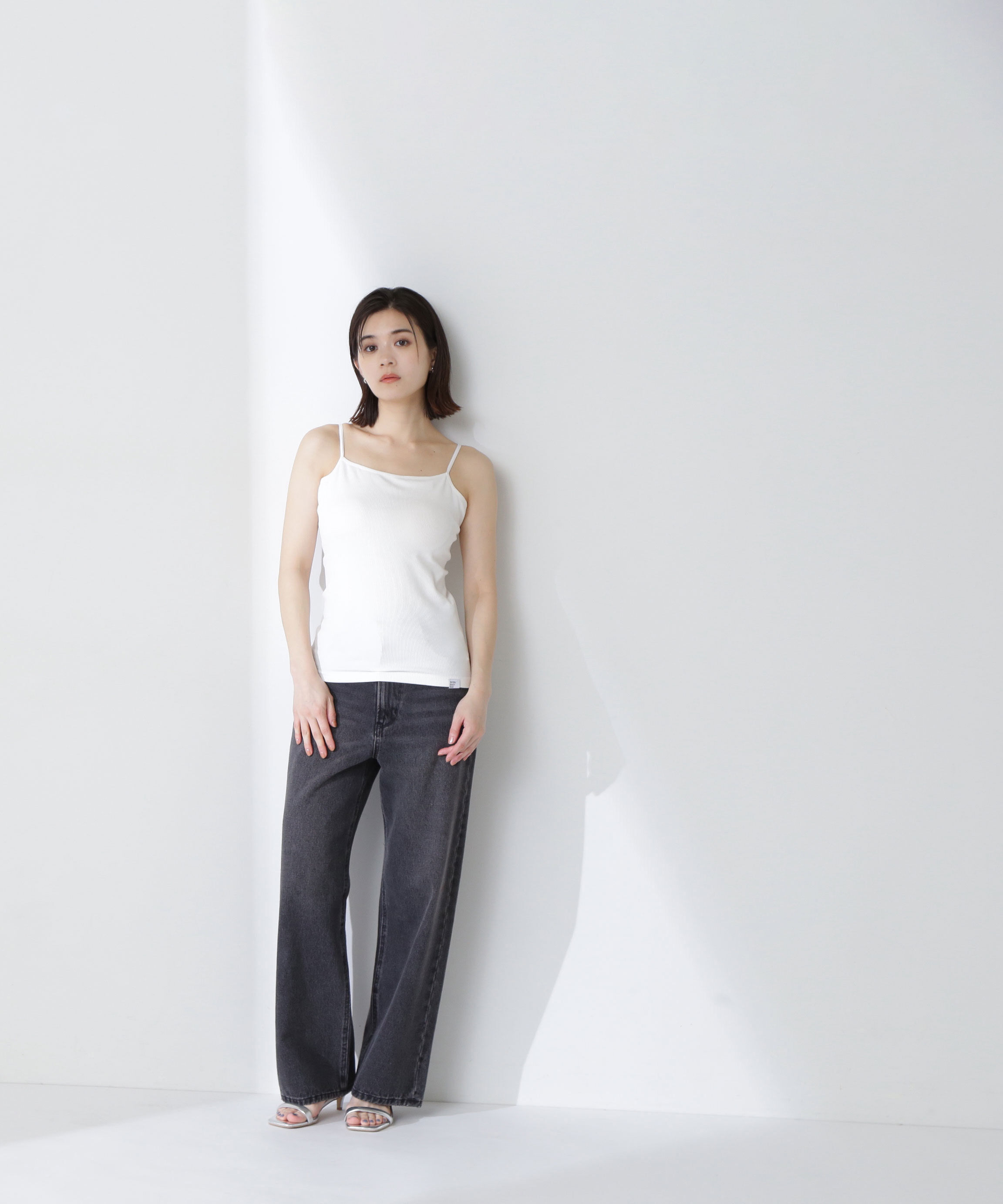  「カップインバックシャンキャミソール」|Tシャツ・カットソー|