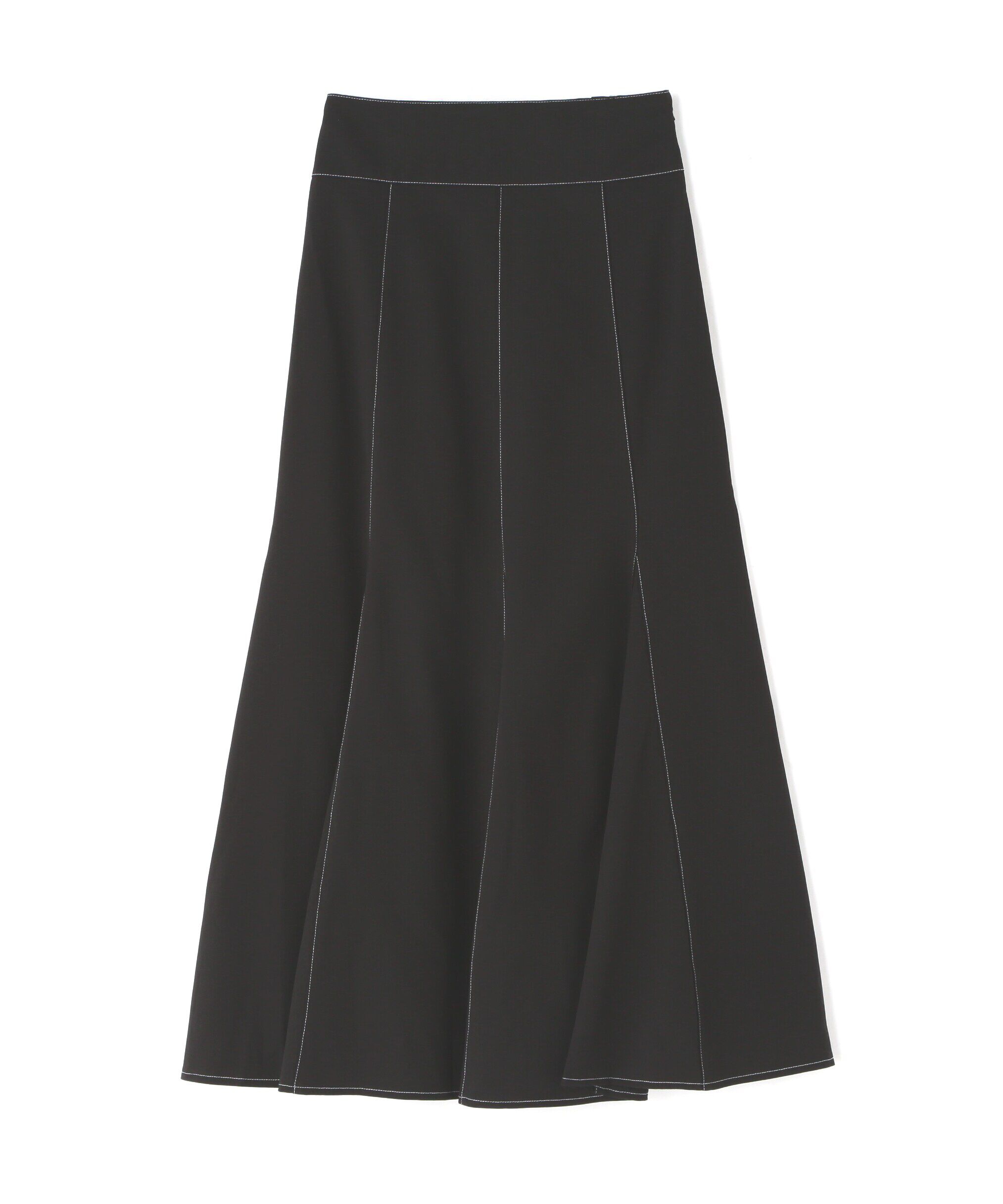  「[低身長サイズ/Sシリーズ]配色ステッチバックレースアップスカート」|スカート|