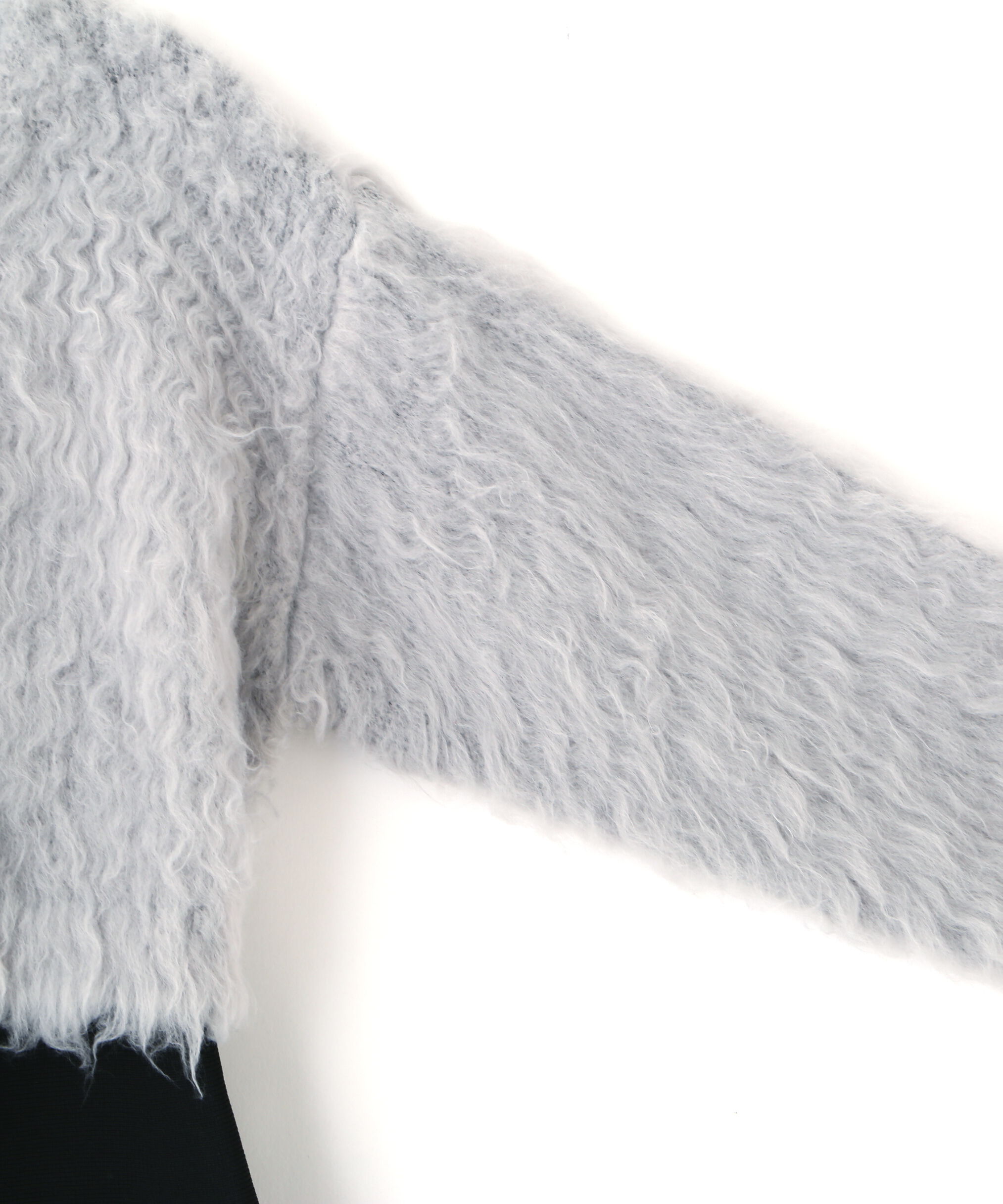  「起毛カーデニットワンピースセット」|ワンピース|