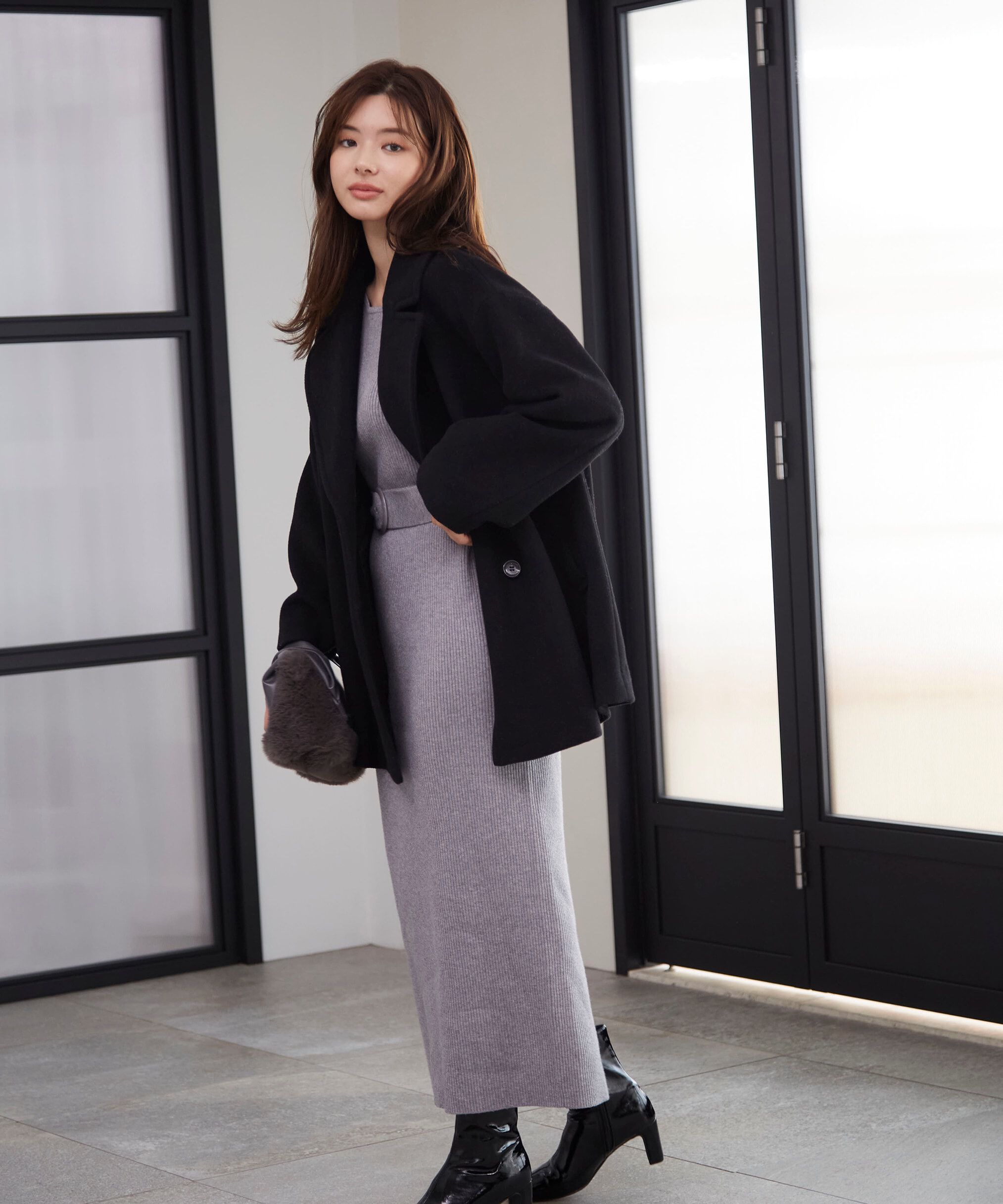 PROPORTION BODY DRESSING「Aラインミドルコート　24AW」|その他|