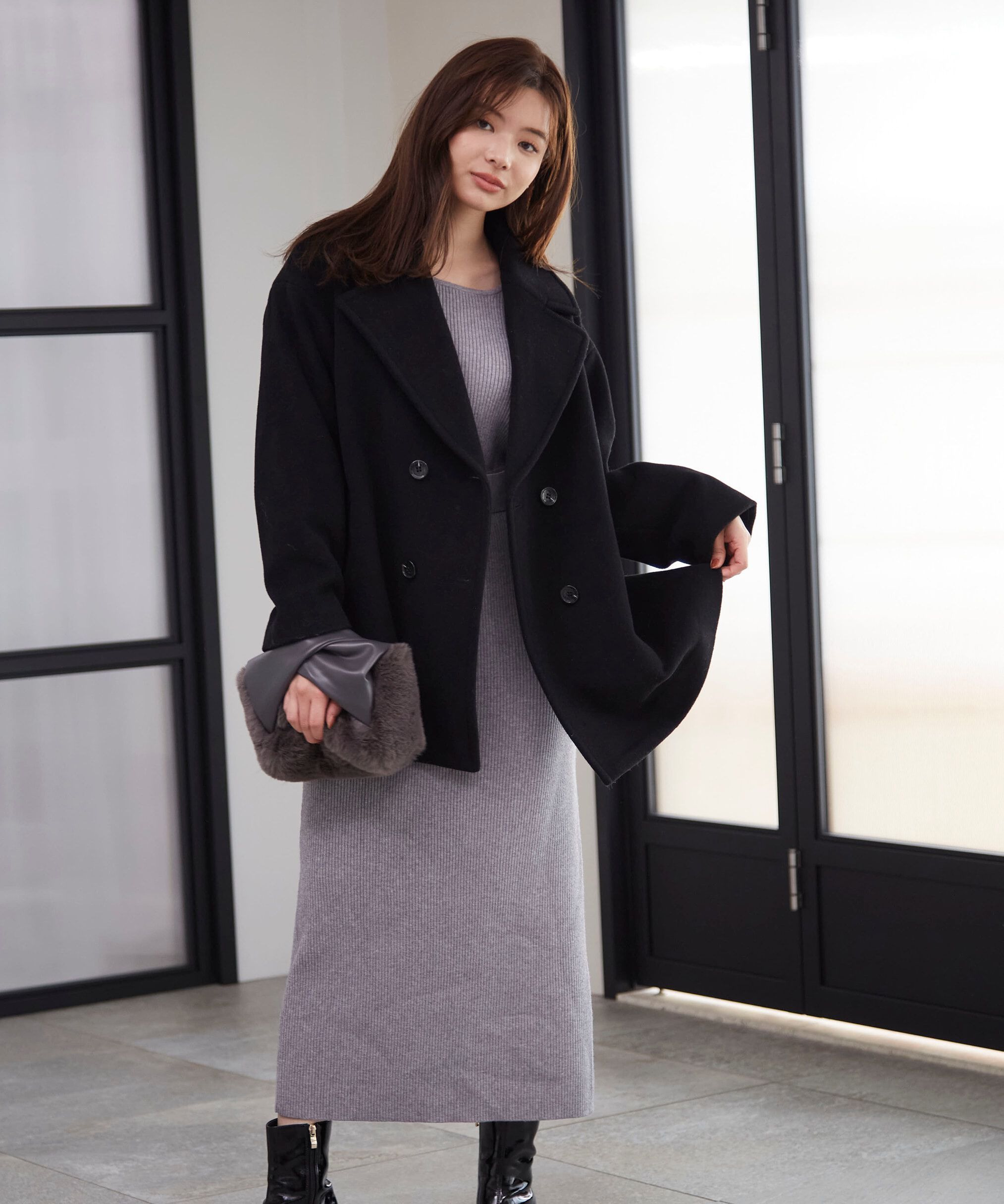 PROPORTION BODY DRESSING「Aラインミドルコート　24AW」|その他|