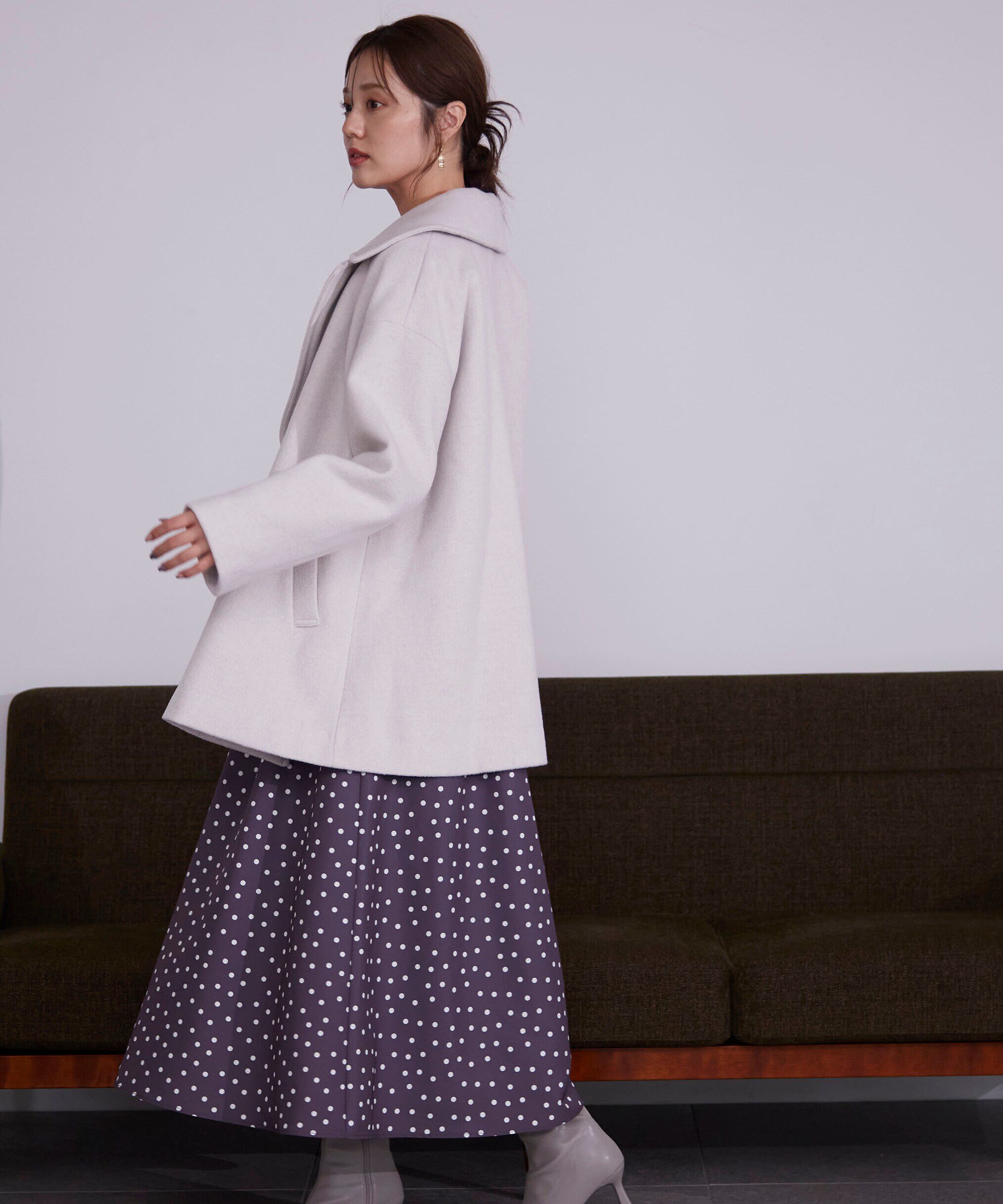 PROPORTION BODY DRESSING「Aラインミドルコート　24AW」|その他|