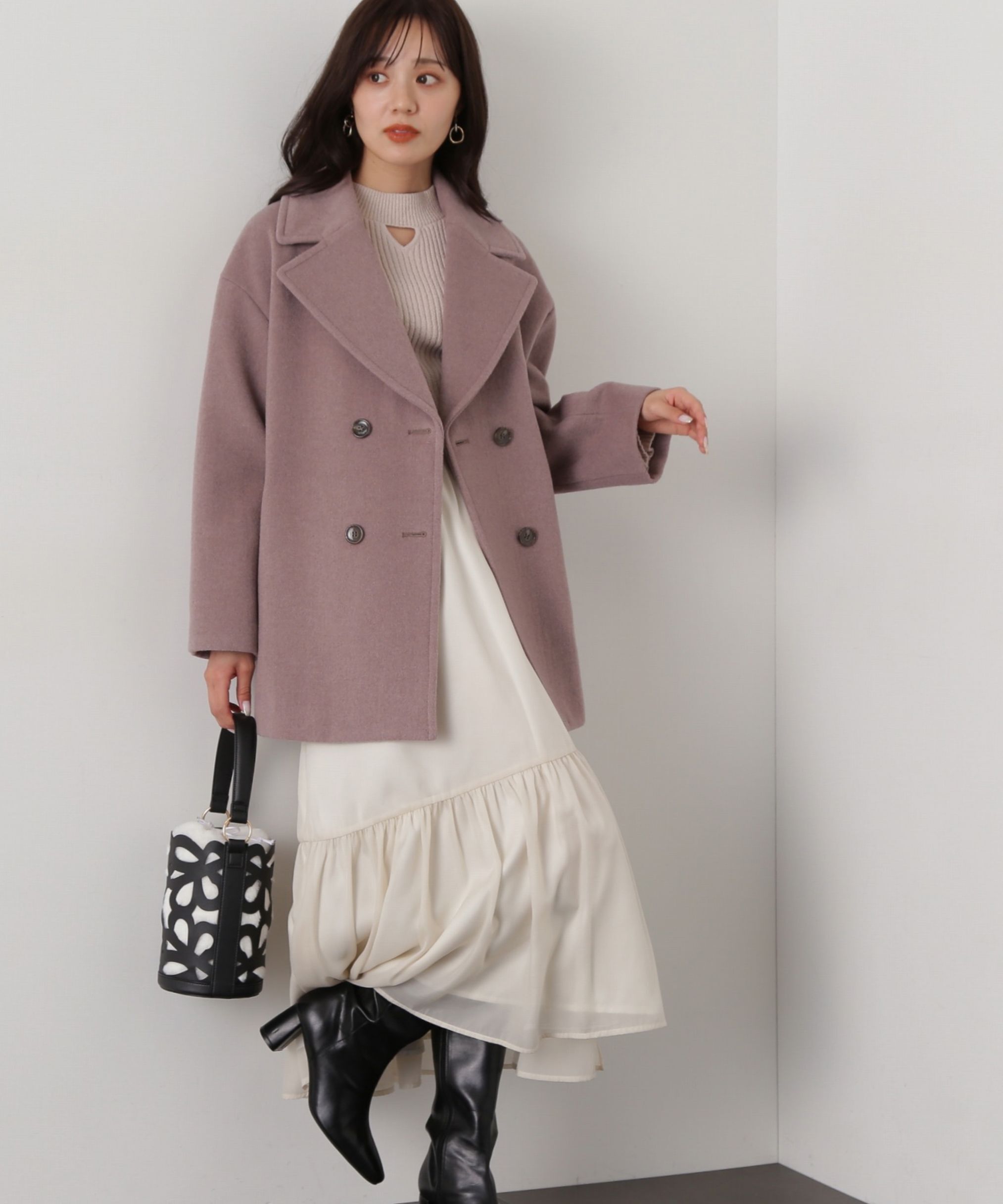 PROPORTION BODY DRESSING「Aラインミドルコート　24AW」|その他|