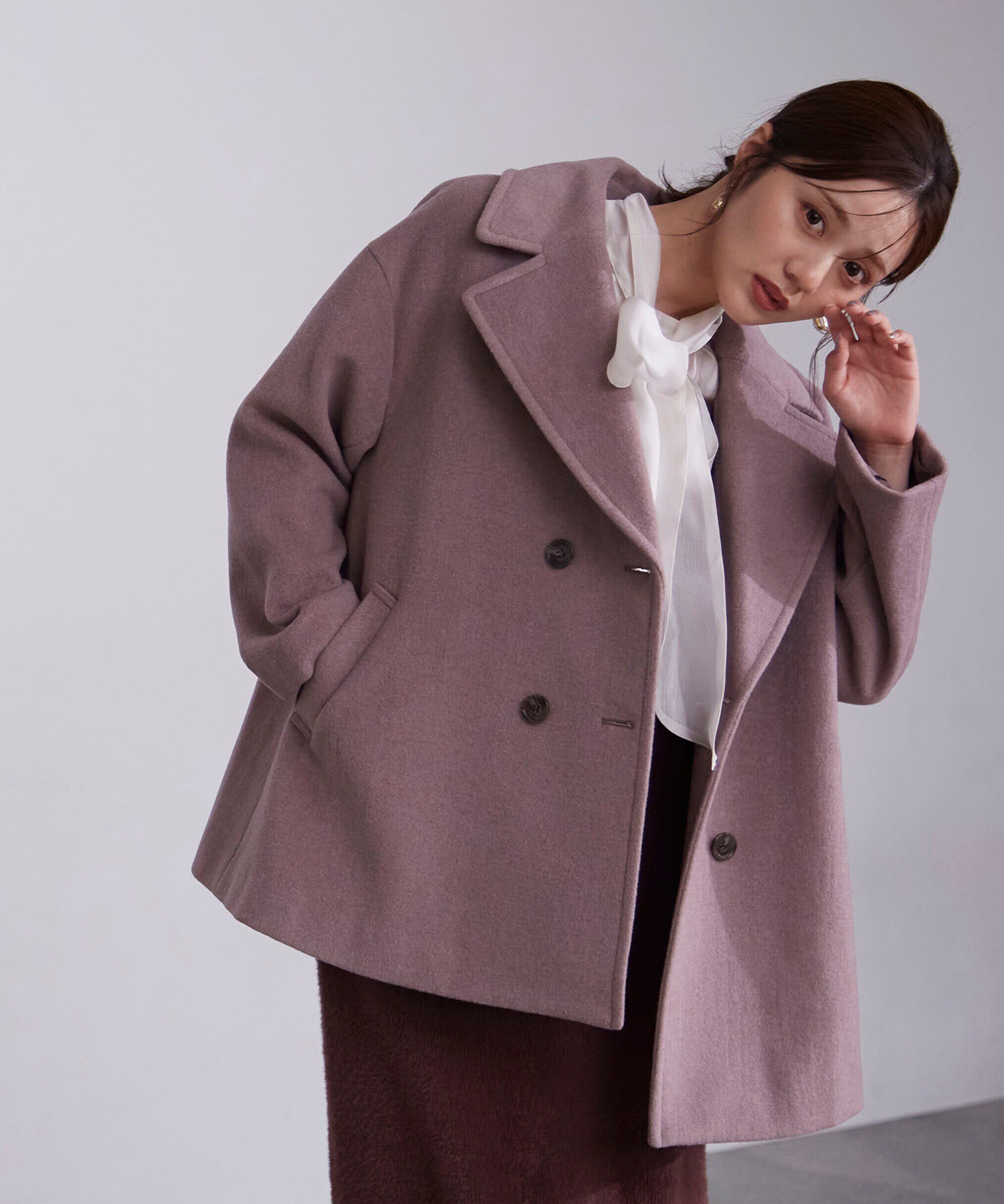 PROPORTION BODY DRESSING「Aラインミドルコート　24AW」|その他|