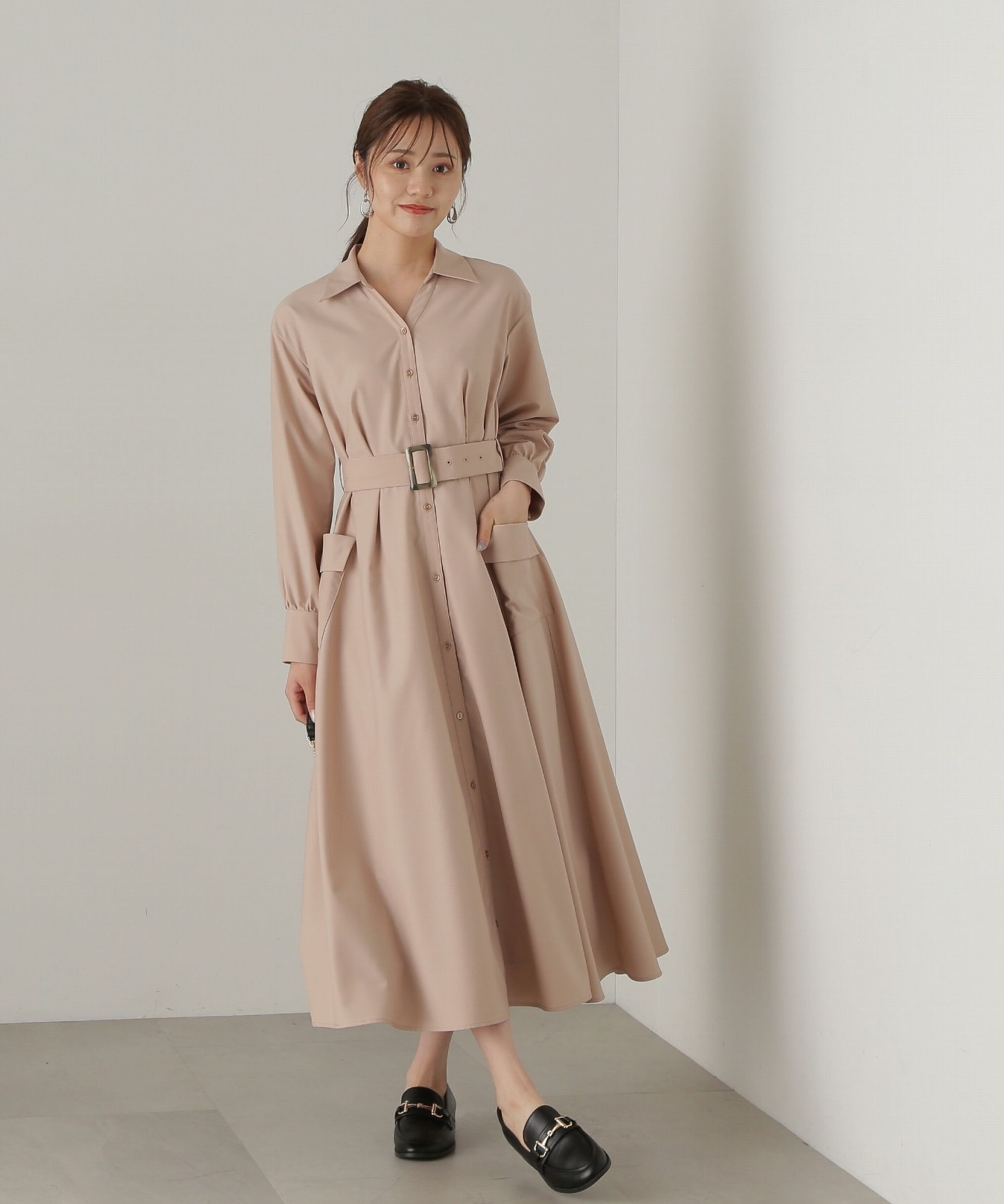 PROPORTION BODY DRESSING「ポケットシャツワンピース」|ワンピース|