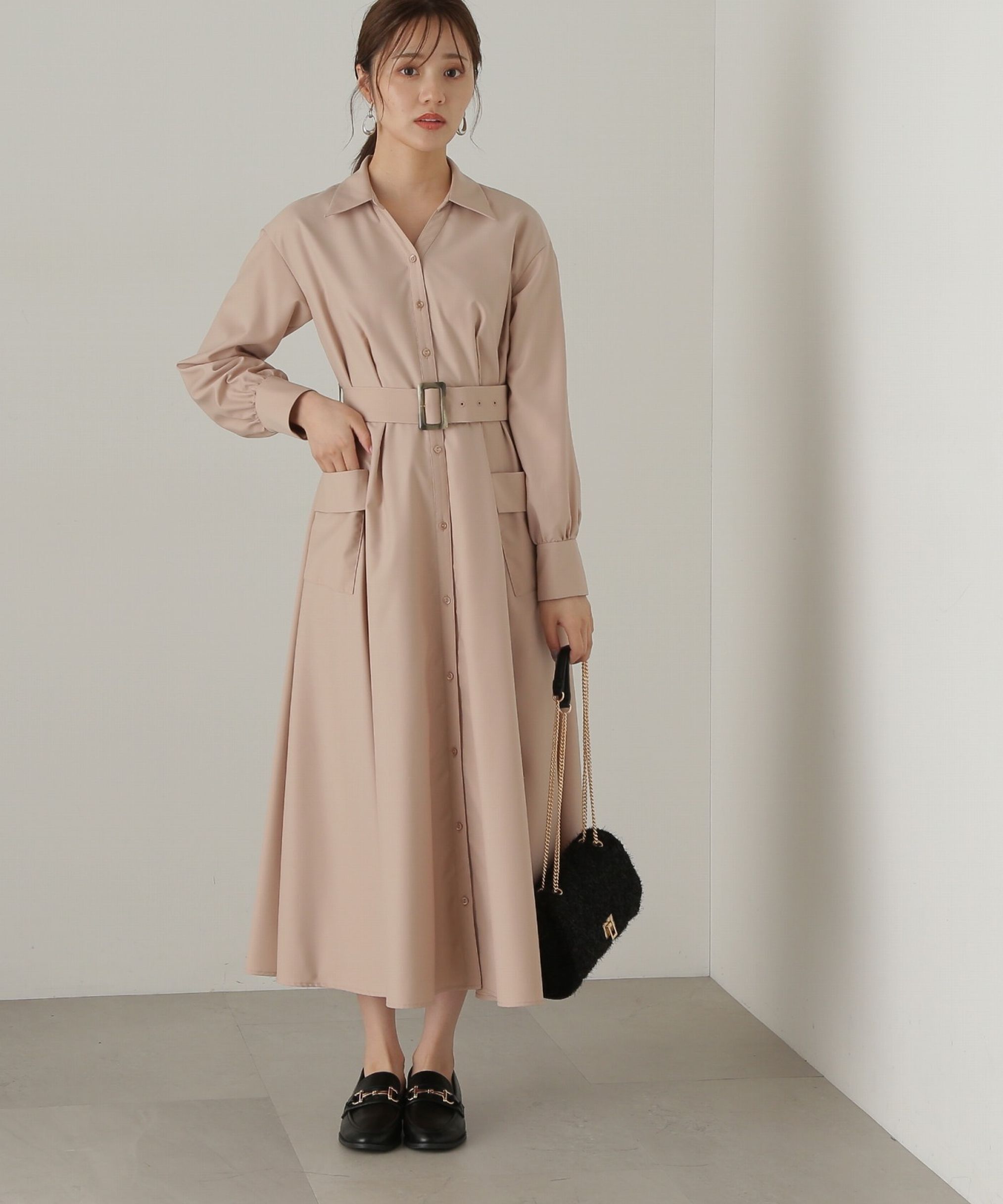 PROPORTION BODY DRESSING「ポケットシャツワンピース」|ワンピース|