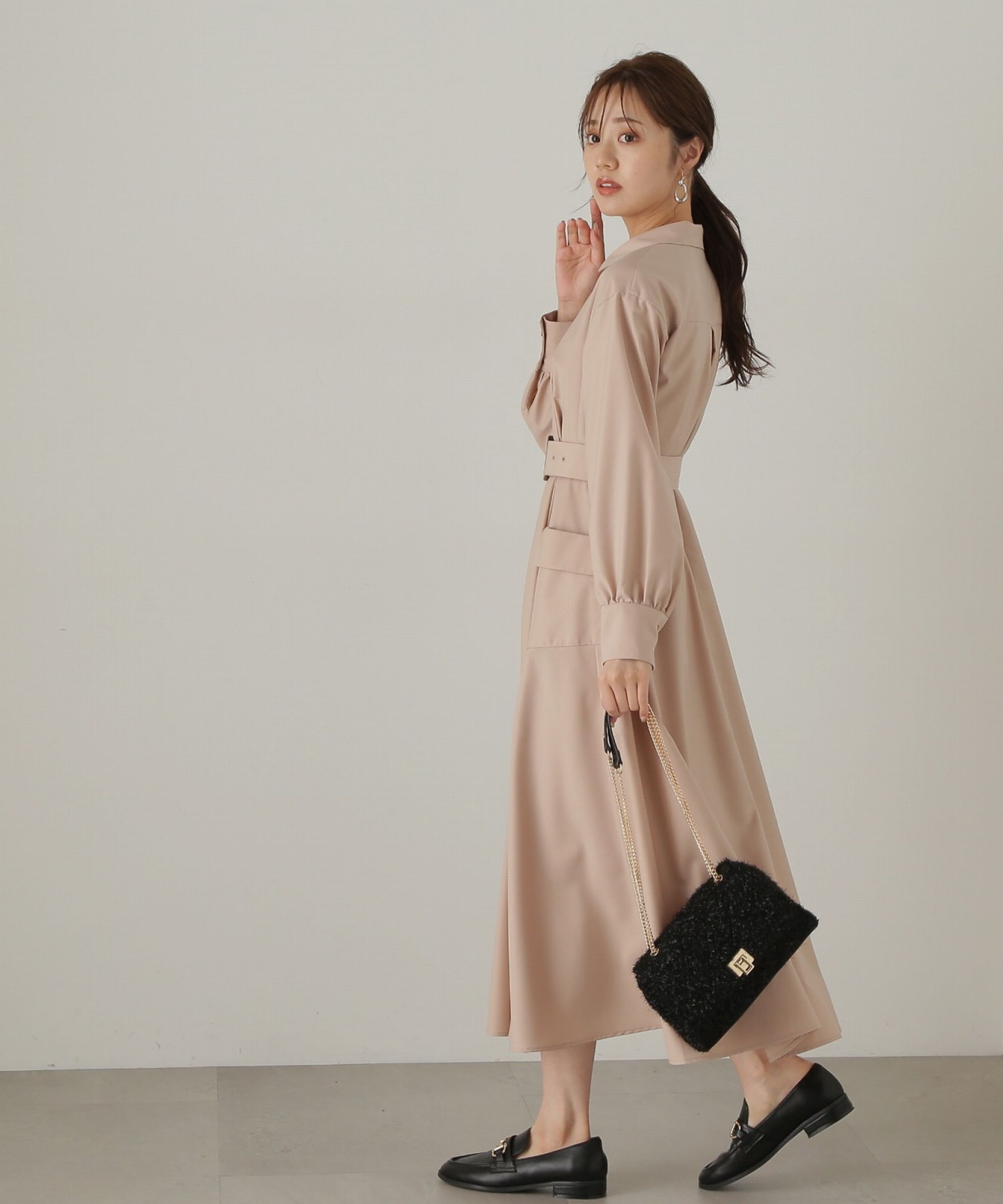 PROPORTION BODY DRESSING「ポケットシャツワンピース」|ワンピース|