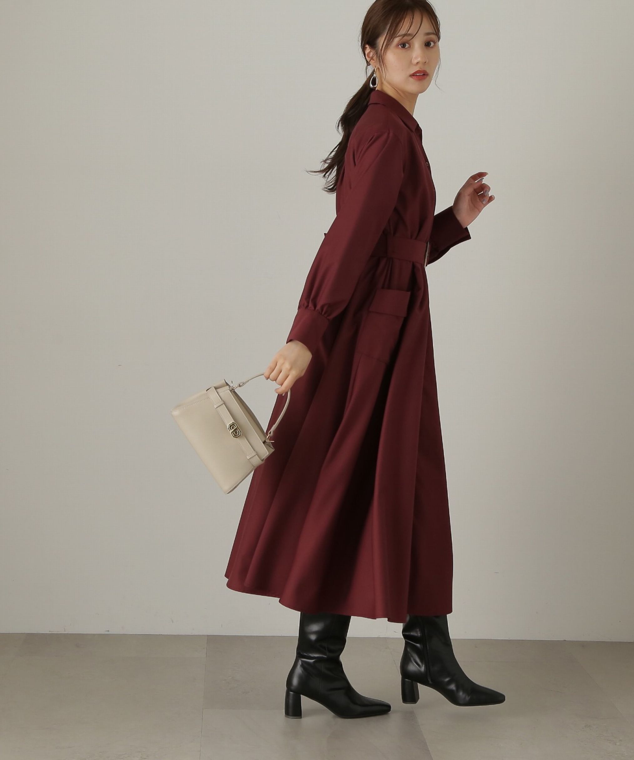 PROPORTION BODY DRESSING「ポケットシャツワンピース」|ワンピース|