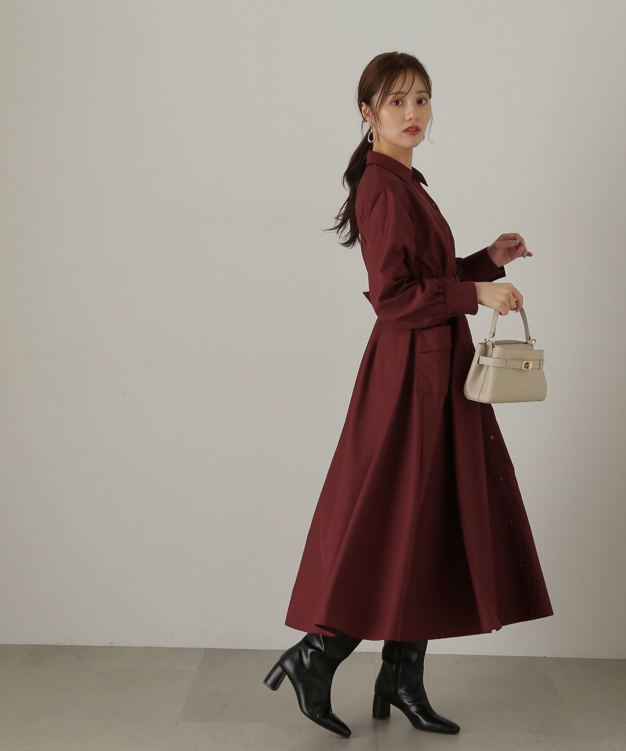 PROPORTION BODY DRESSING「ポケットシャツワンピース」|ワンピース|