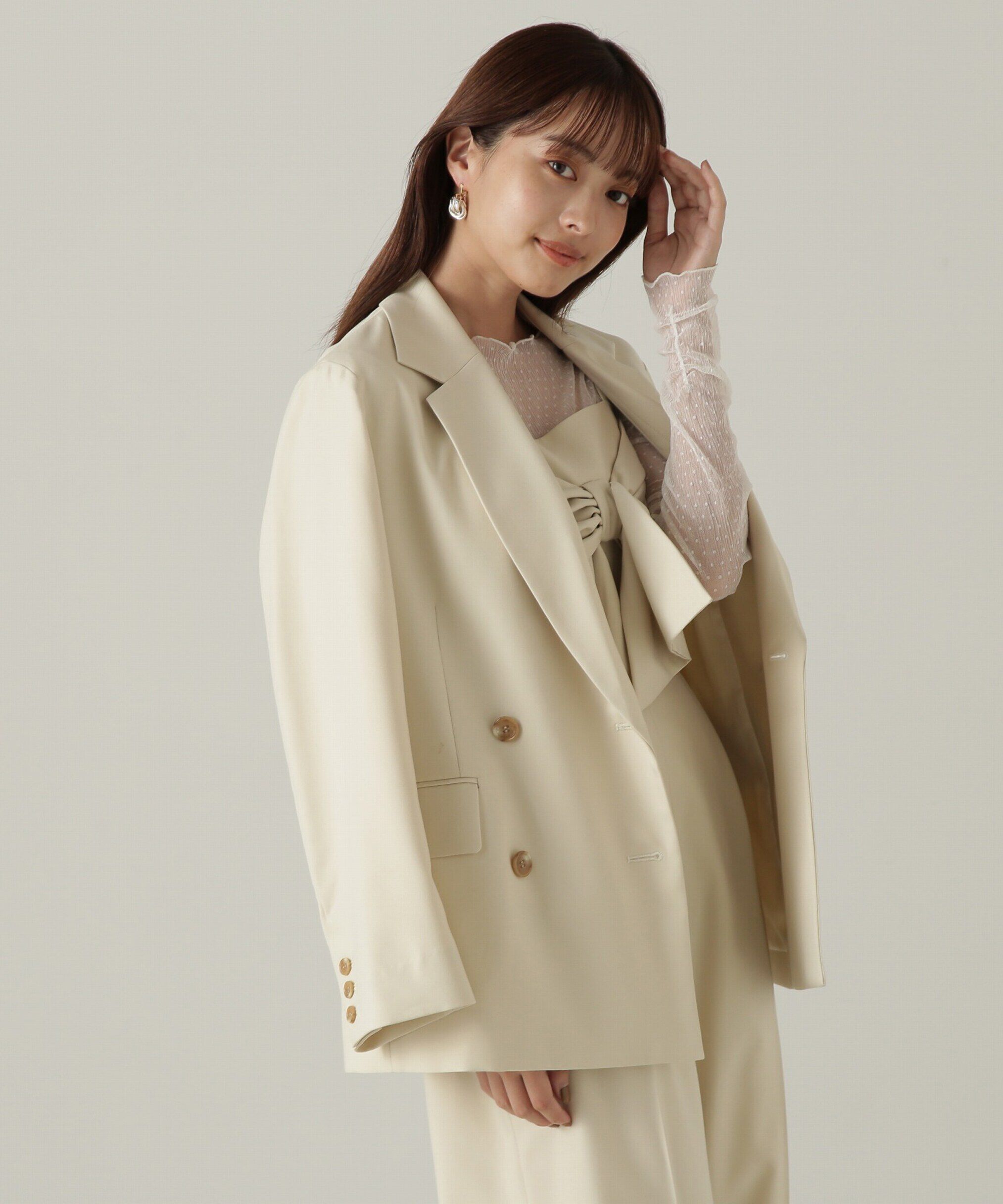 PROPORTION BODY DRESSING「ダブルボタンテーラードジャケット」|その他|