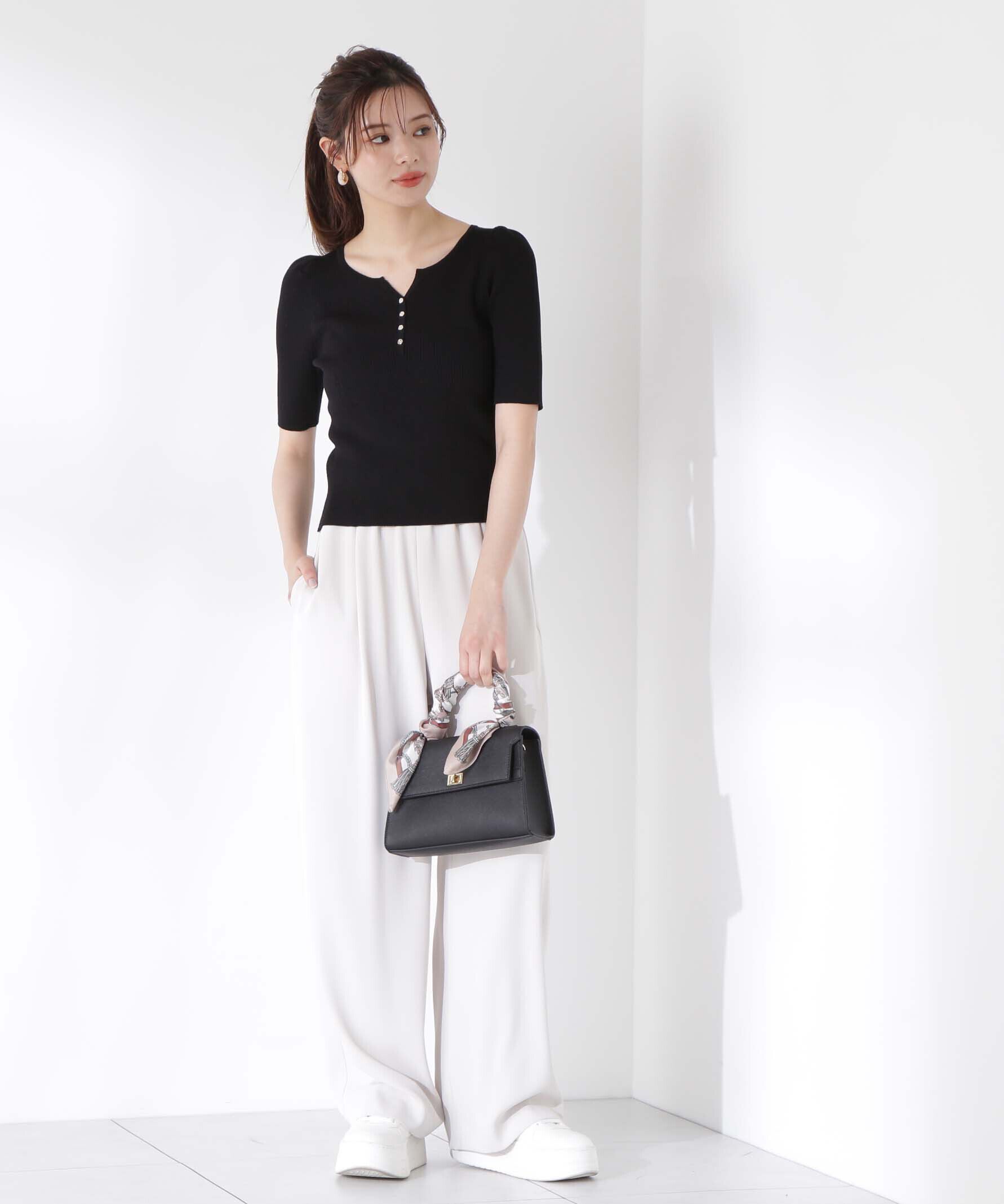 PROPORTION BODY DRESSING「ヘンリーネックニット」|ニット・セーター|