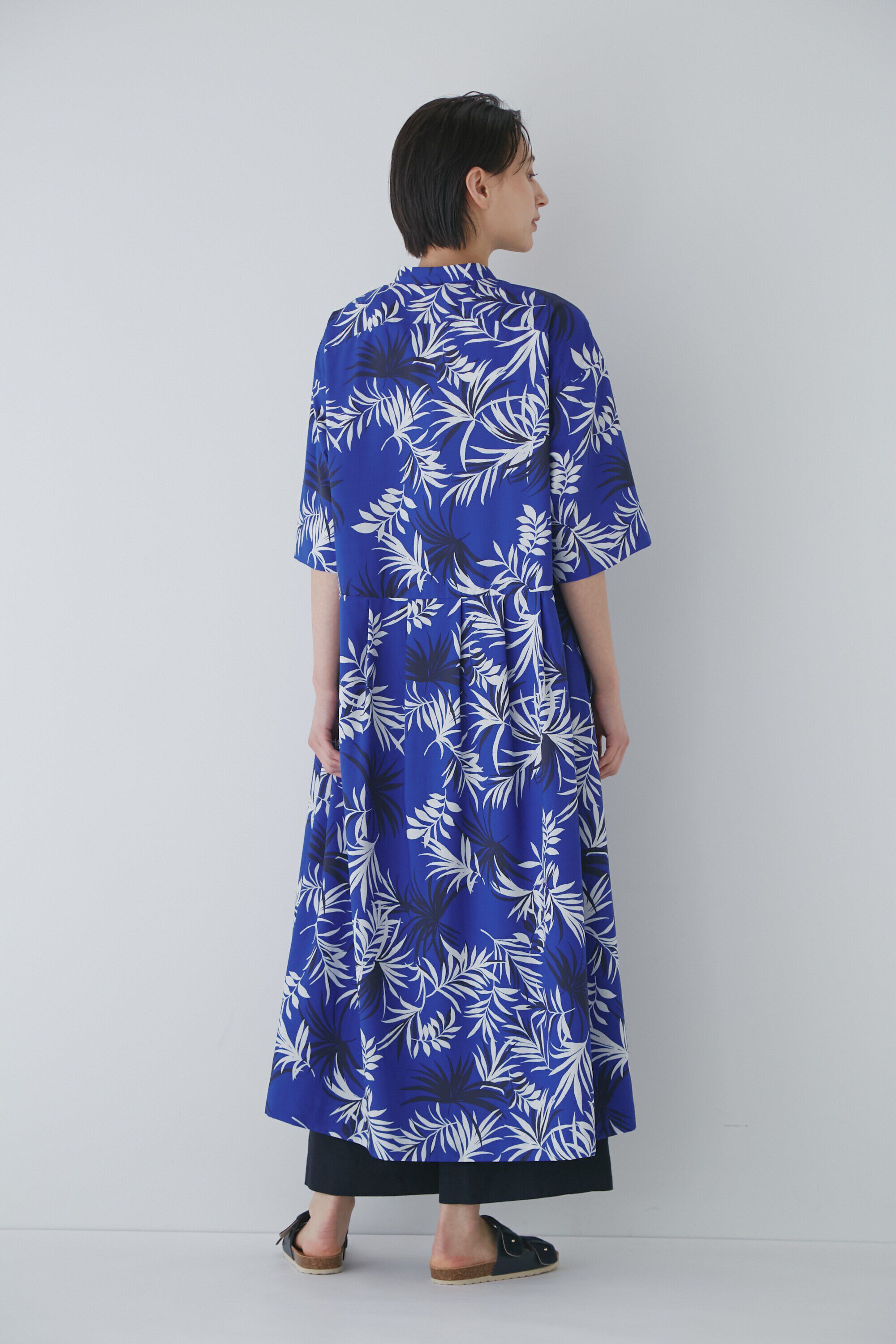  「◆リーフプリントワンピース」|ワンピース|