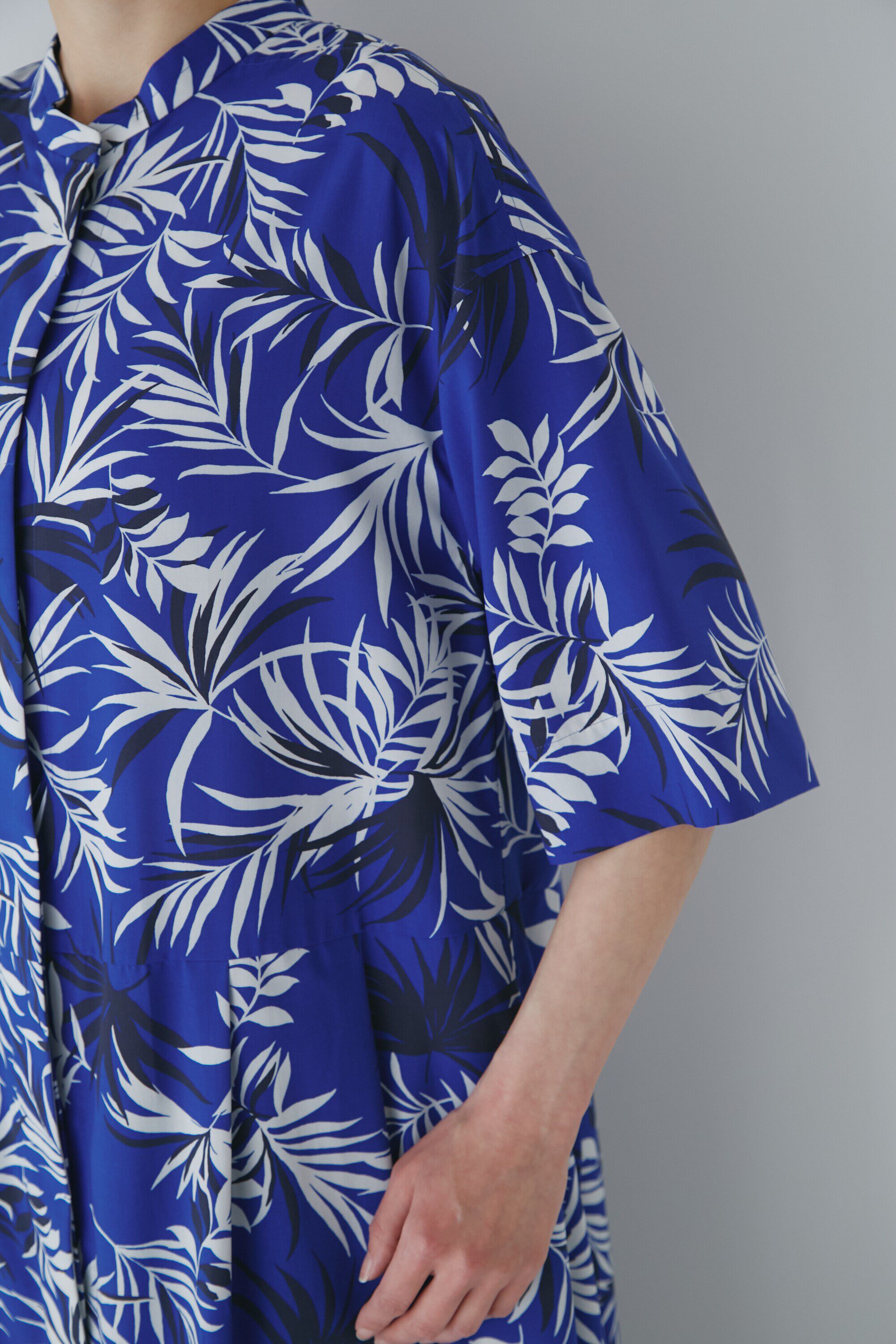  「◆リーフプリントワンピース」|ワンピース|