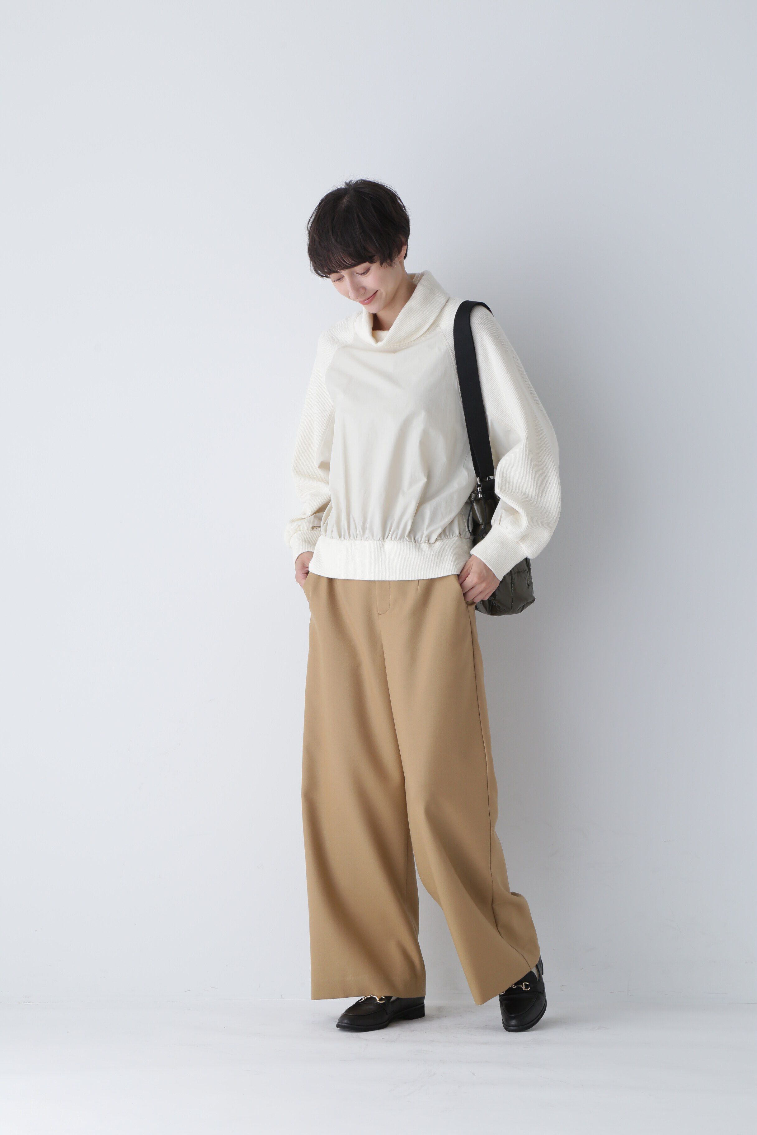  「◆異素材プルオーバー」|Tシャツ・カットソー|