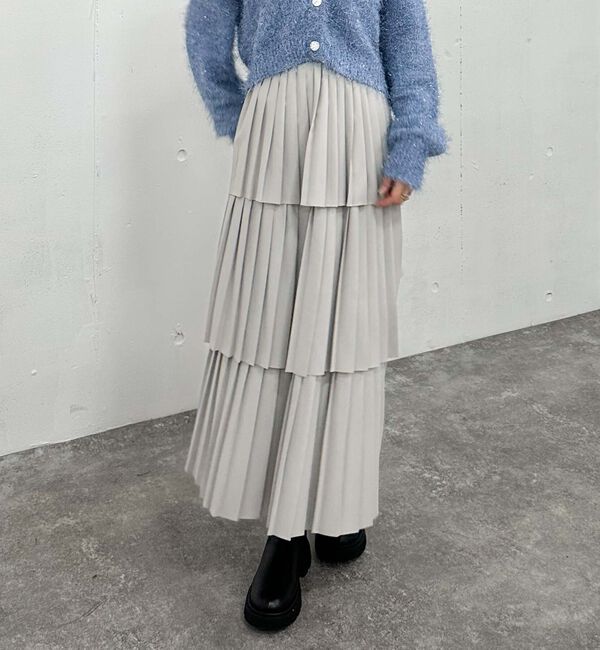 archives「プリーツティアードスカート／」|スカート|
