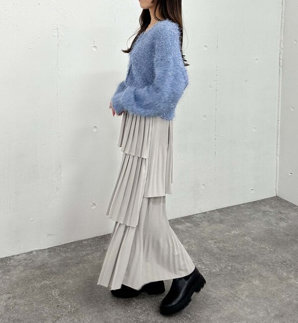 archives「プリーツティアードスカート／」|スカート|