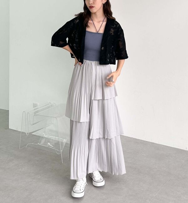archives「プリーツティアードスカート／」|スカート|