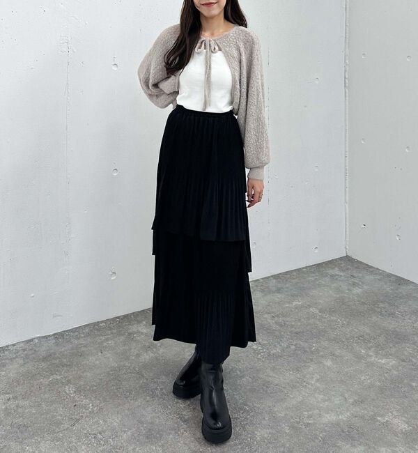archives「プリーツティアードスカート／」|スカート|