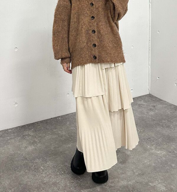 archives「プリーツティアードスカート／」|スカート|