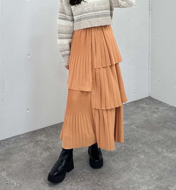 archives「プリーツティアードスカート／」|スカート|