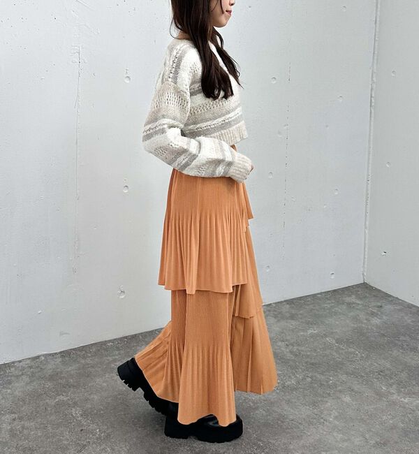 archives「プリーツティアードスカート／」|スカート|