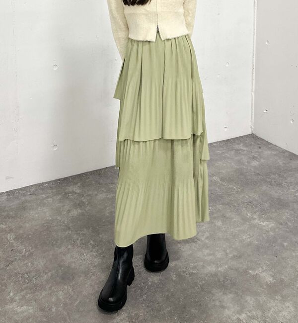 archives「プリーツティアードスカート／」|スカート|
