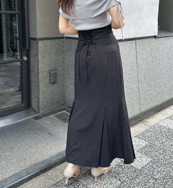 archives「スタイルＵＰタックプリーツマーメイドスカート」|スカート|