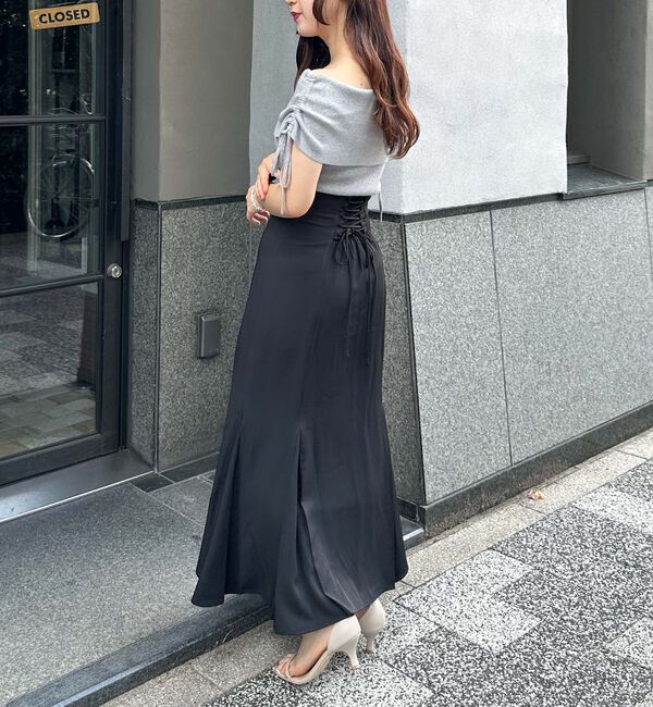 archives「スタイルＵＰタックプリーツマーメイドスカート」|スカート|