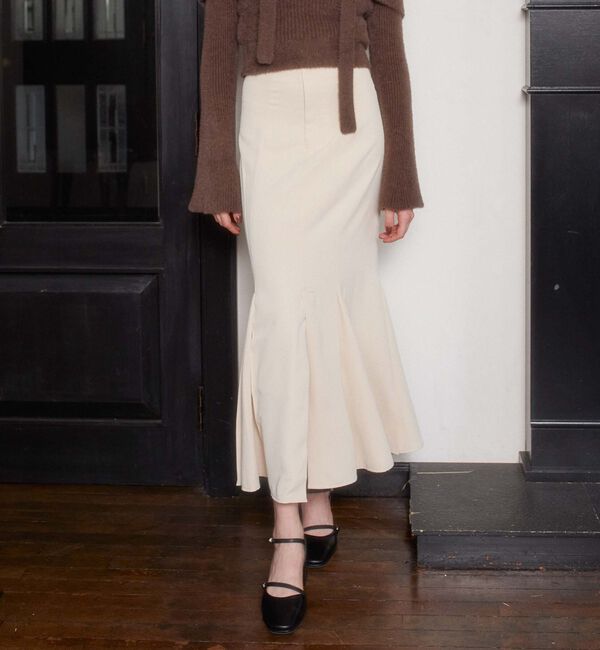 archives「スタイルＵＰタックプリーツマーメイドスカート」|スカート|