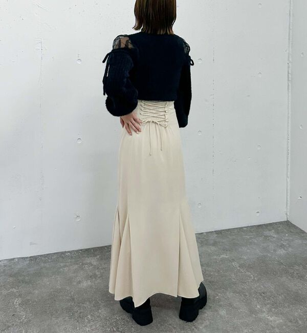 archives「スタイルＵＰタックプリーツマーメイドスカート」|スカート|